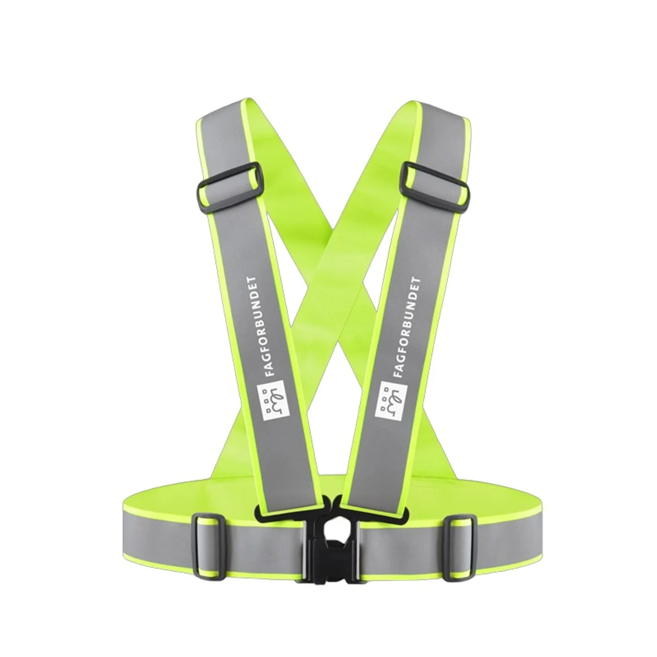 Hovedproduktbilde for 25-47-drb-5120 Aas Reflekssele med Bred Reflekstape