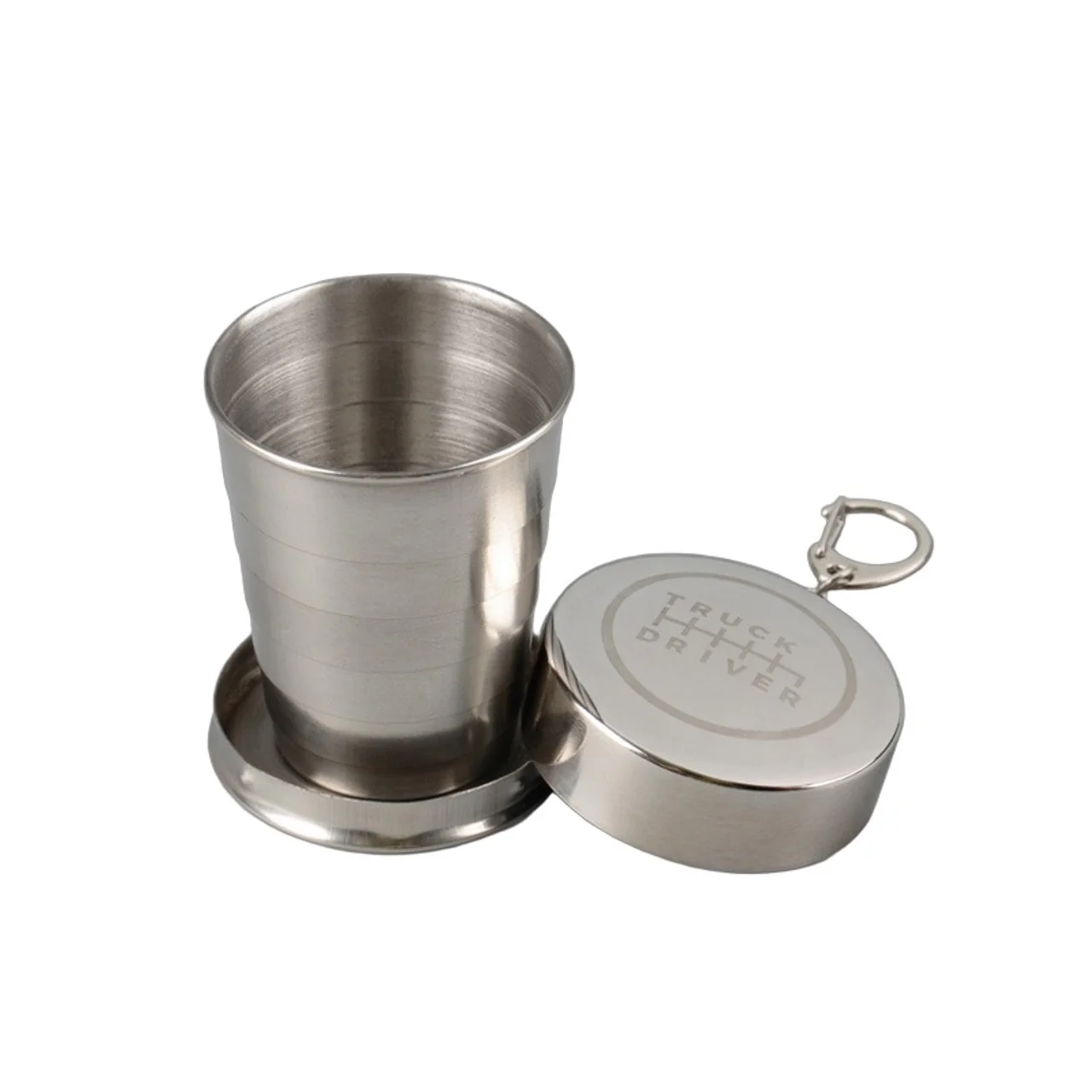 Hovedproduktbilde for 25-47-drb-5235 Brockville 70 ml Rustfritt Stål Sammenleggbart Krus Metallkopp