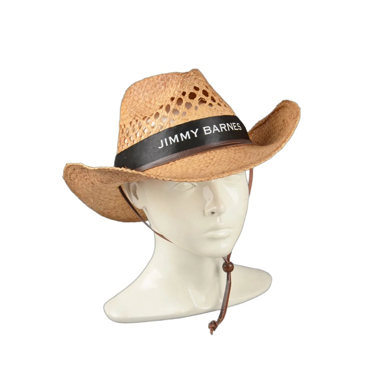 Hovedproduktbilde for 25-47-drb-5453 Luksus Strå Håndlaget Cowboyhatt