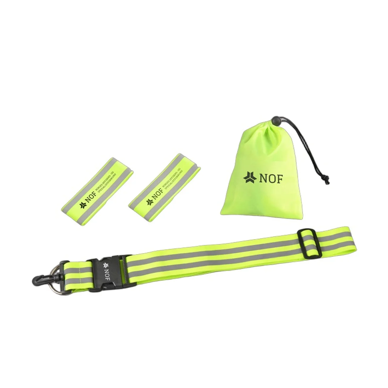 Hovedproduktbilde for 25-47-drb-5503 Crosse Refleks Sett med Skulderbånd og Armbånd
