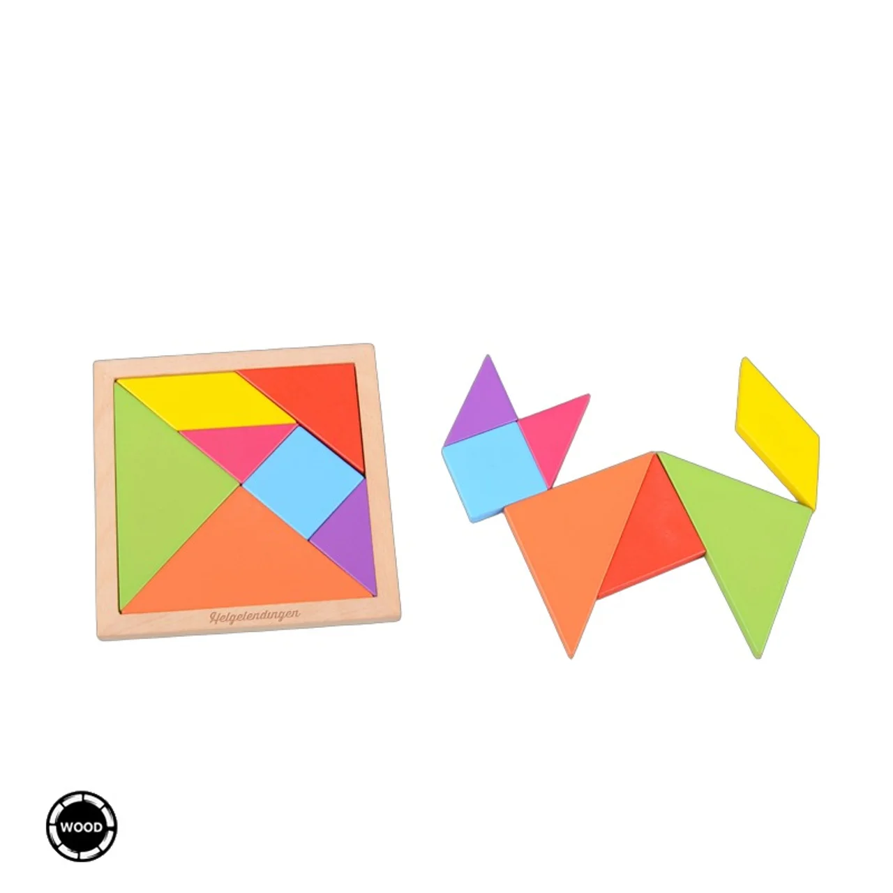 Hovedproduktbilde for 25-47-drb-5565 Kosice Tre Tangram Puslespill