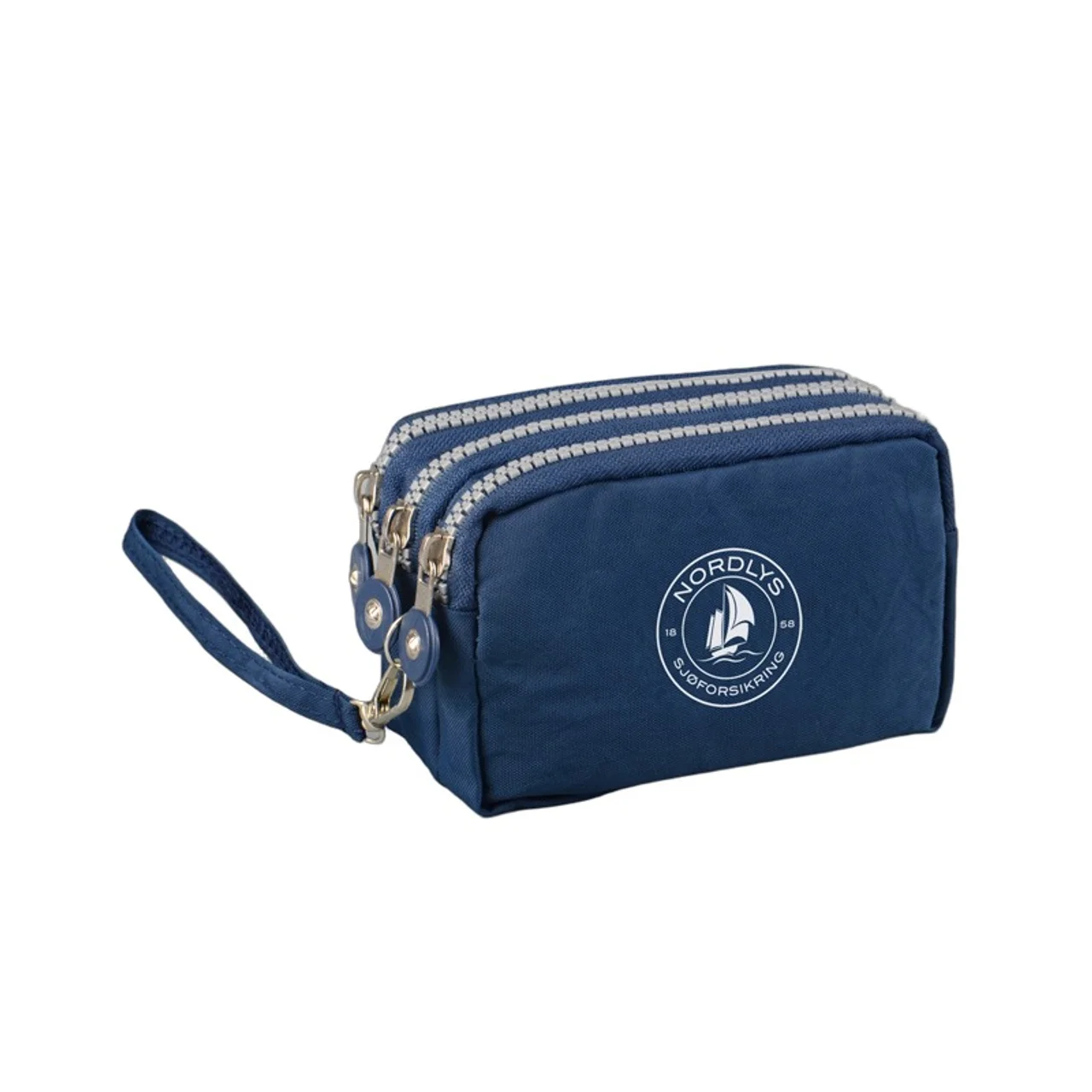 Hovedproduktbilde for 25-47-drb-5620 Sedan Nylon Lommebok med Håndleddstropp