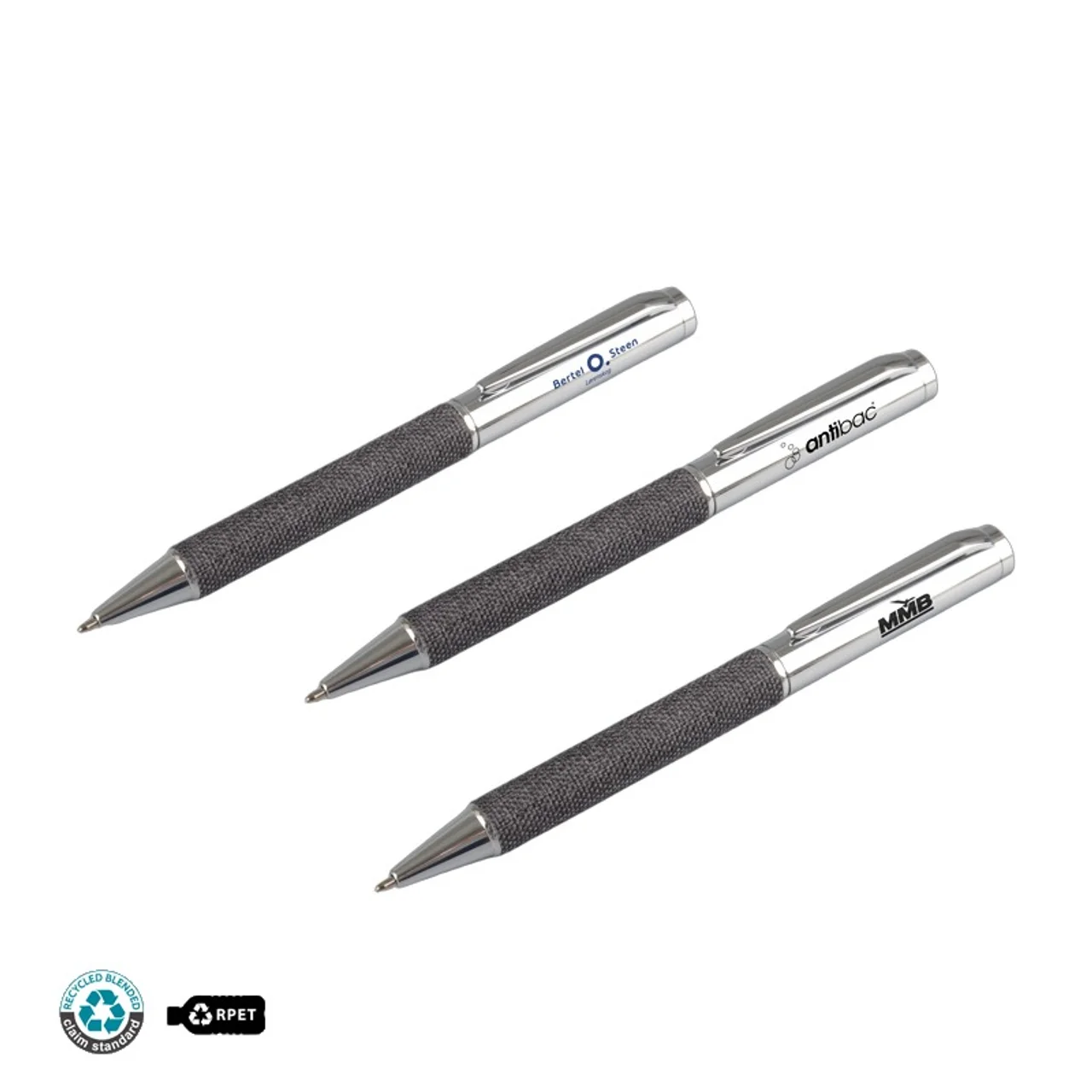 Hovedproduktbilde for 25-47-drb-5809 Lomix Metall og RPET Twist  Kulepenn