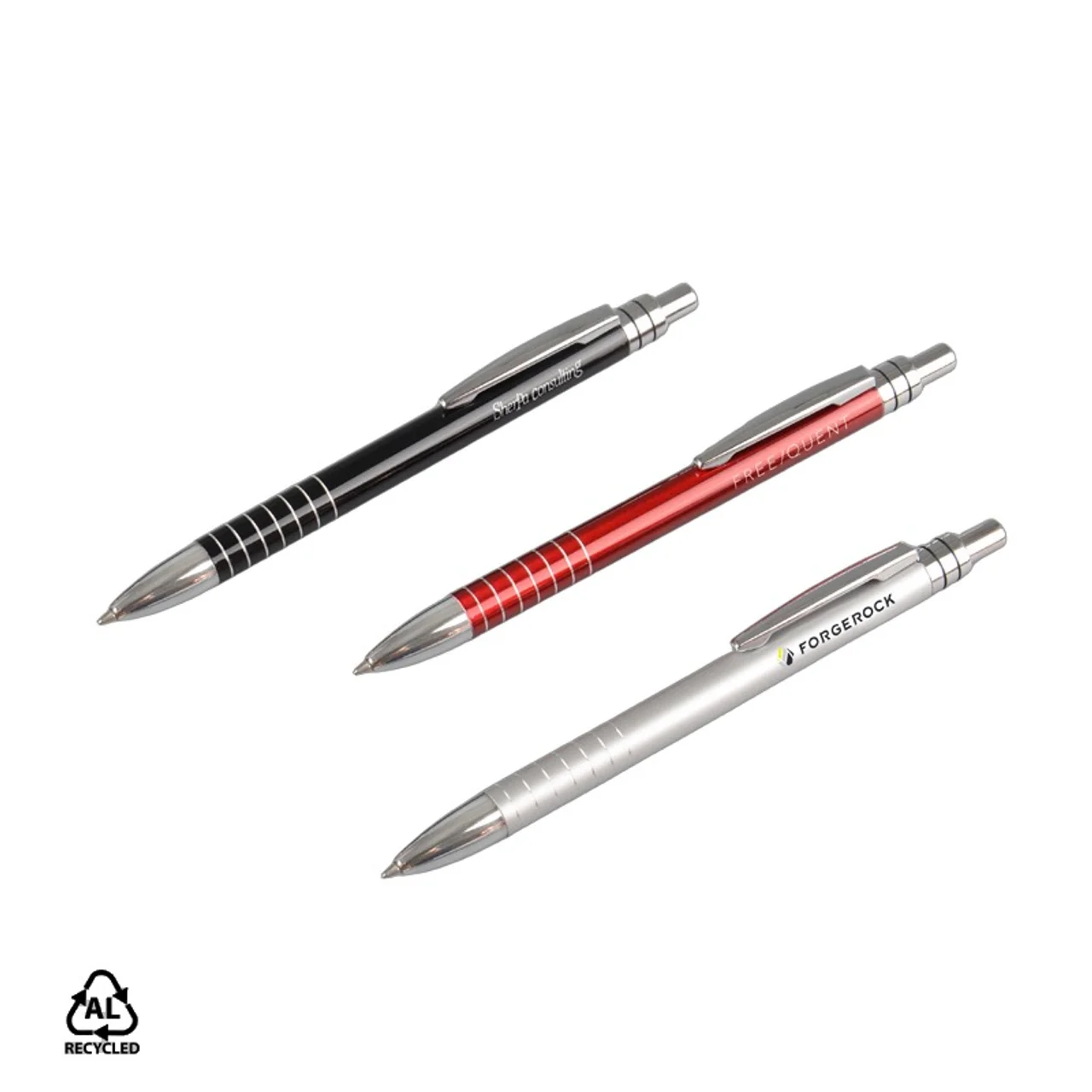 Hovedproduktbilde for 25-47-drb-5826 Halin Resirkulert Aluminium  Kulepenn