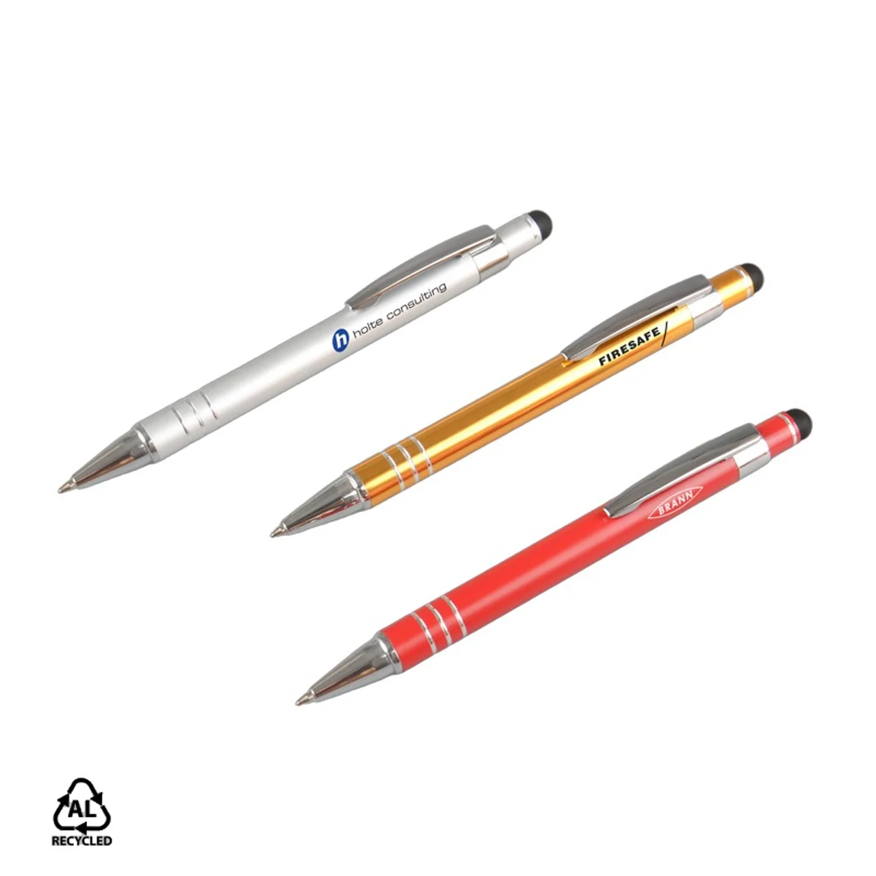 Hovedproduktbilde for 25-47-drb-5829 Davix Resirkulert Aluminium Touch/Stylus  Kulepenn