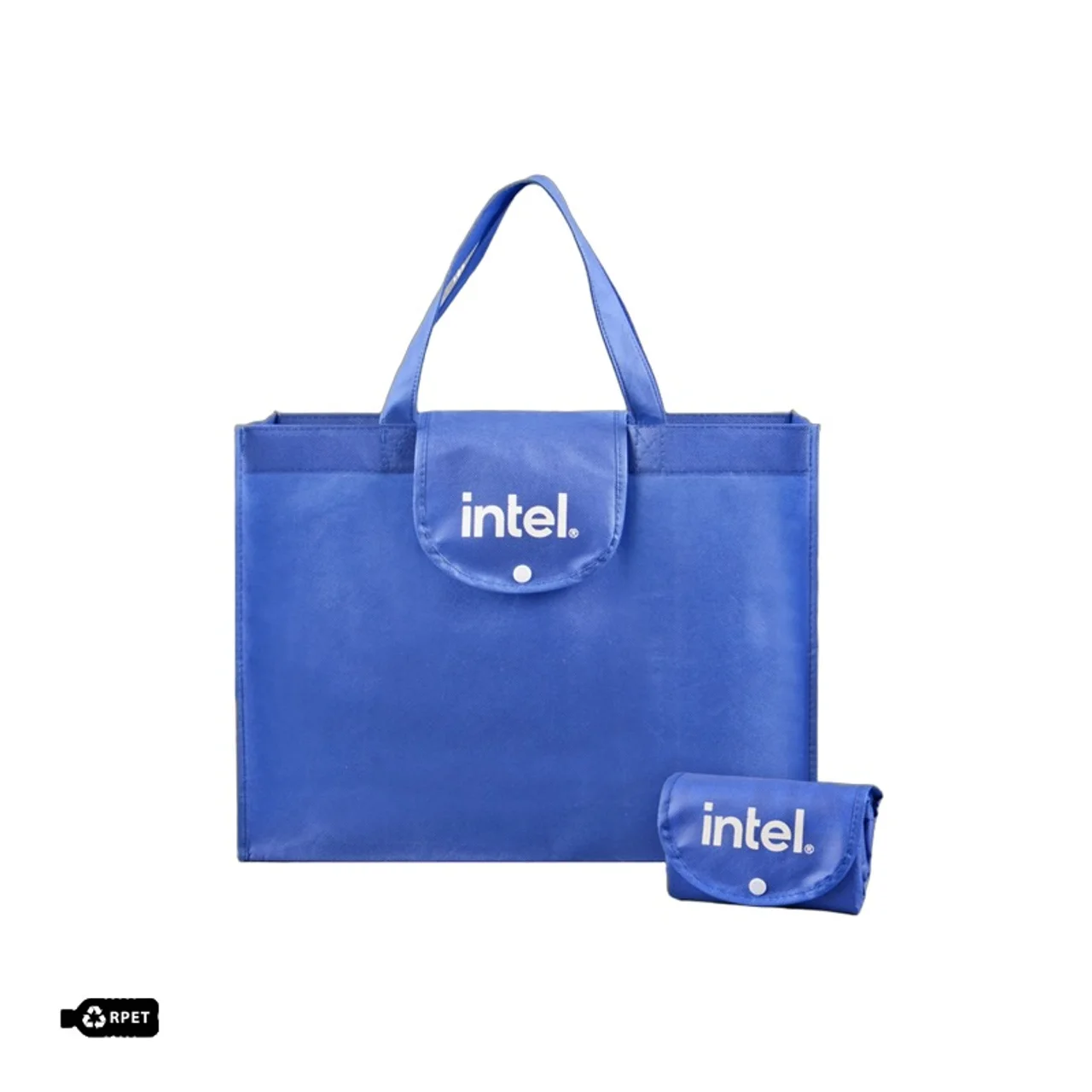 Hovedproduktbilde for 25-47-drb-5877 Vitoria RPET Non Woven 16L Sammenleggbar Shoppingbag
