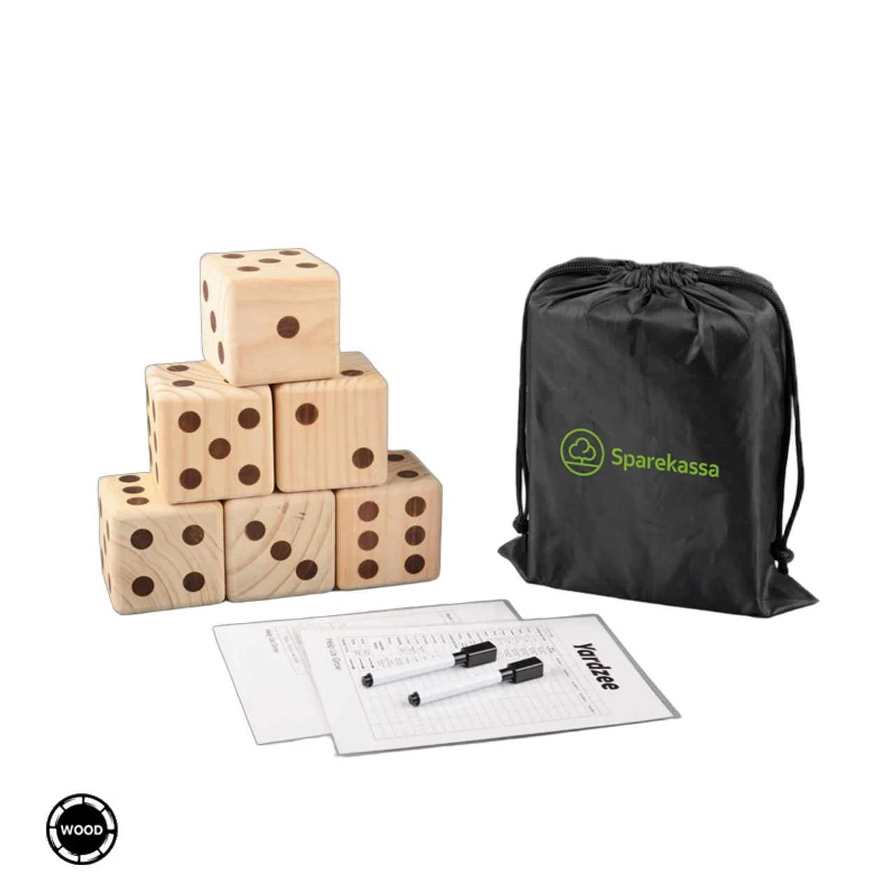 Hovedproduktbilde for 25-47-drb-5933 Ibra Tre Yatzy Spillesett