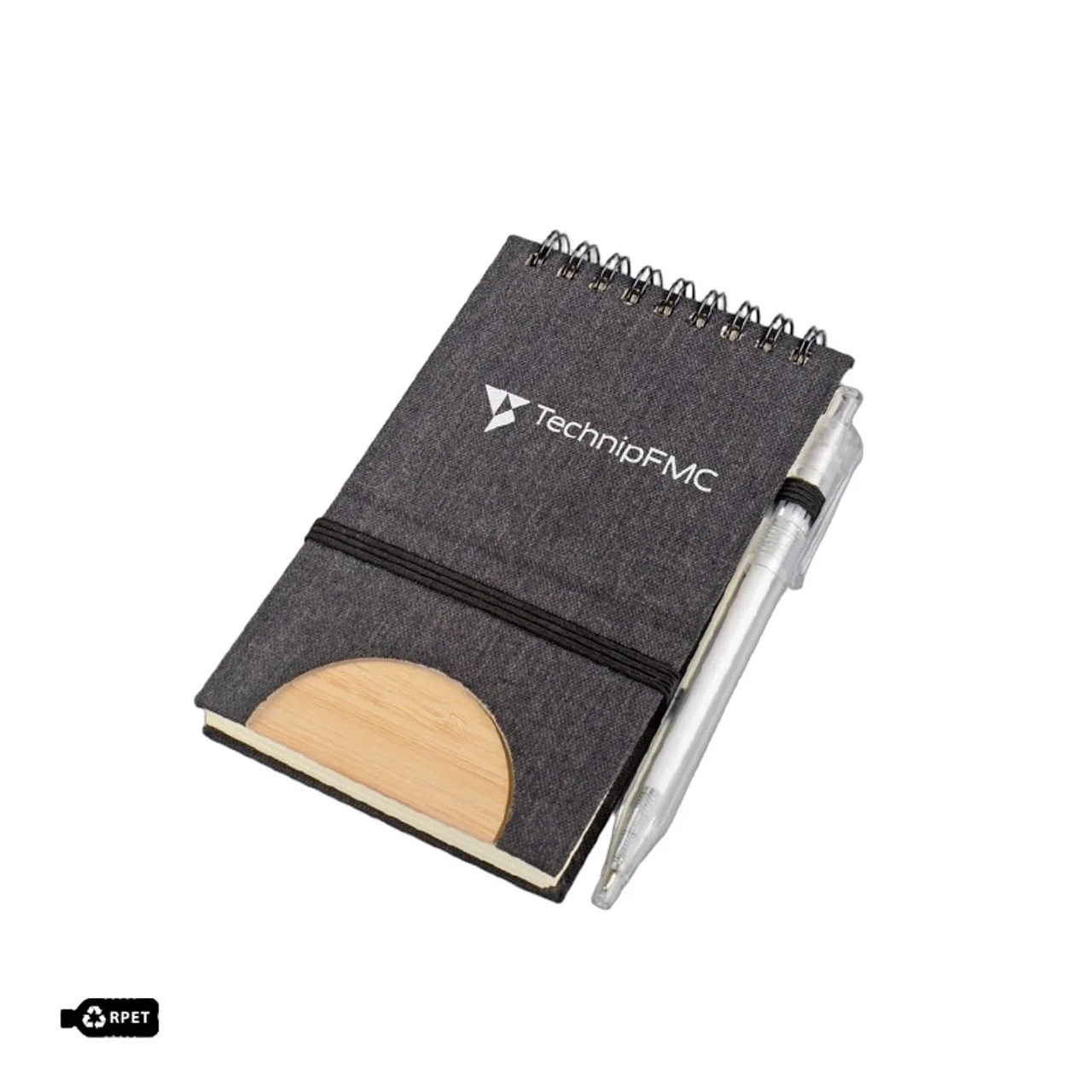 Hovedproduktbilde for 25-47-drb-6033 Eron RPET Notatbok med Spiral