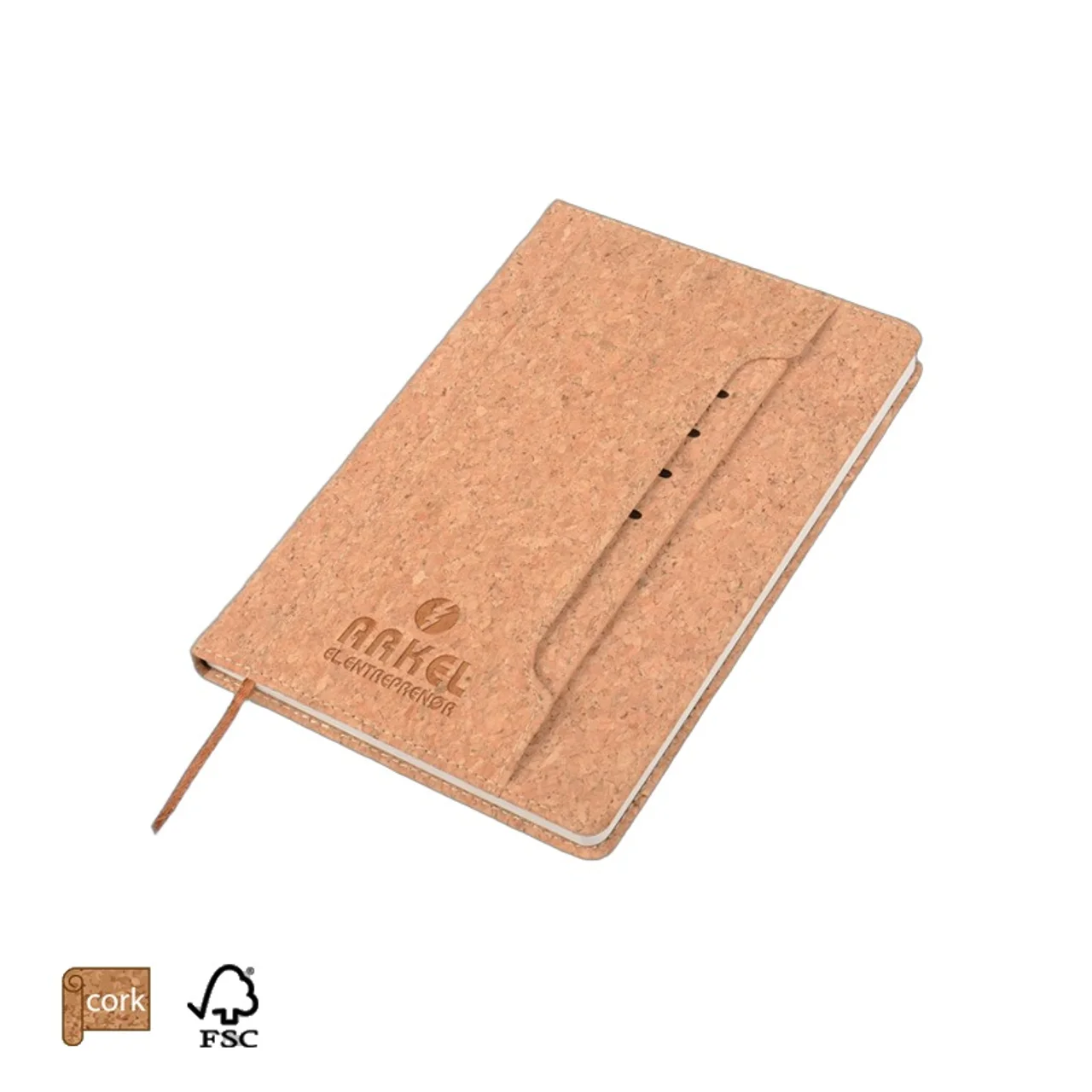 Hovedproduktbilde for 25-47-drb-6116 Alar A5 Kork Notatbok med Kortholder