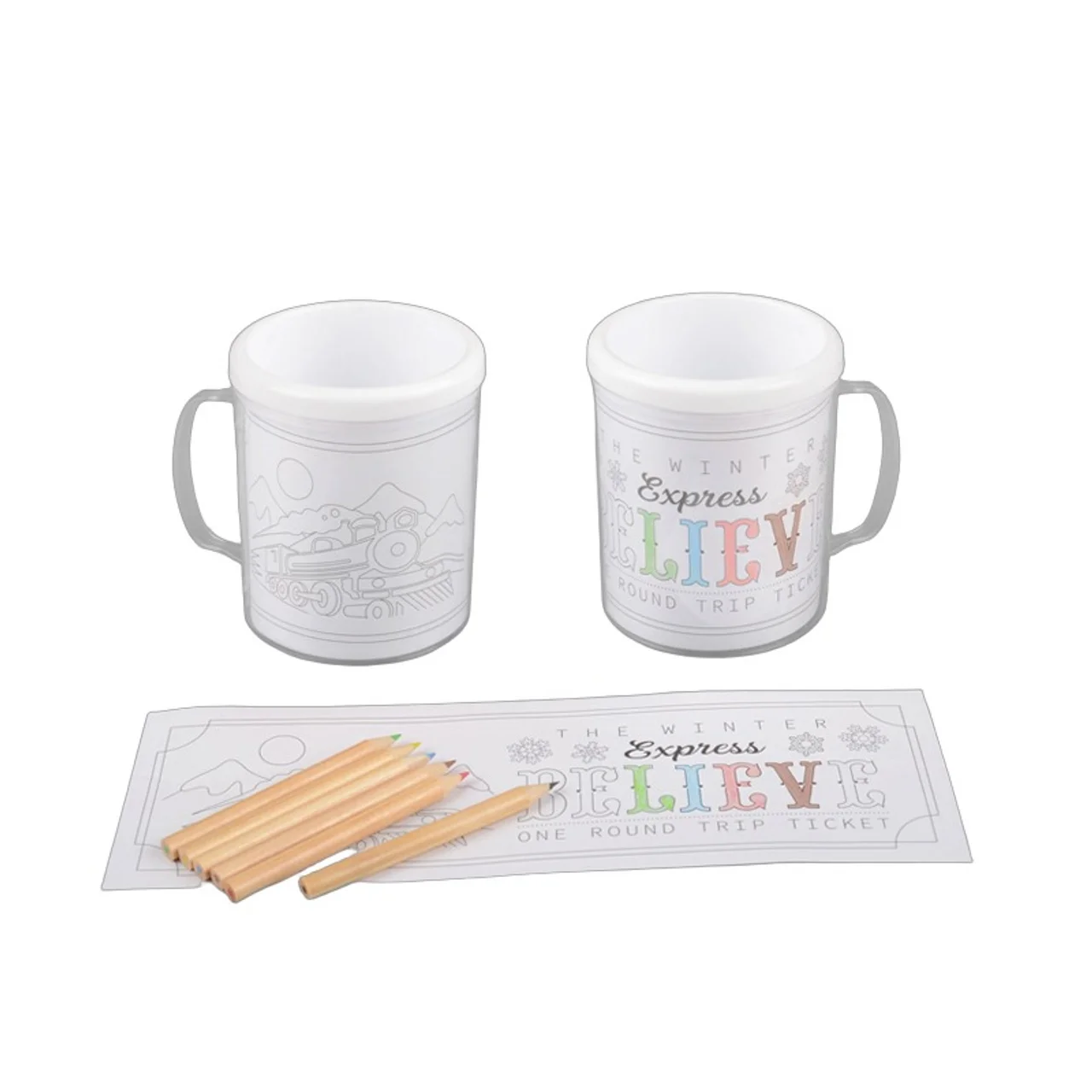Hovedproduktbilde for 25-47-drb-6127 "Tegn på meg" 300ml Plastkopp for Barn