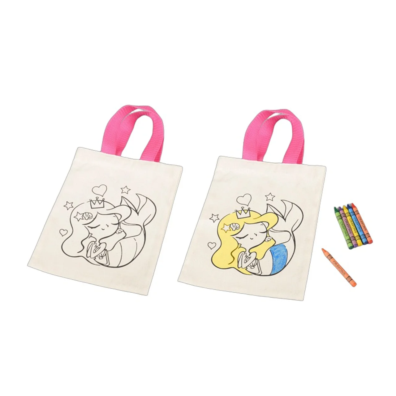 Hovedproduktbilde for 25-47-drb-6128 RPET Canvas "Tegn på meg" Handlenett for Barn