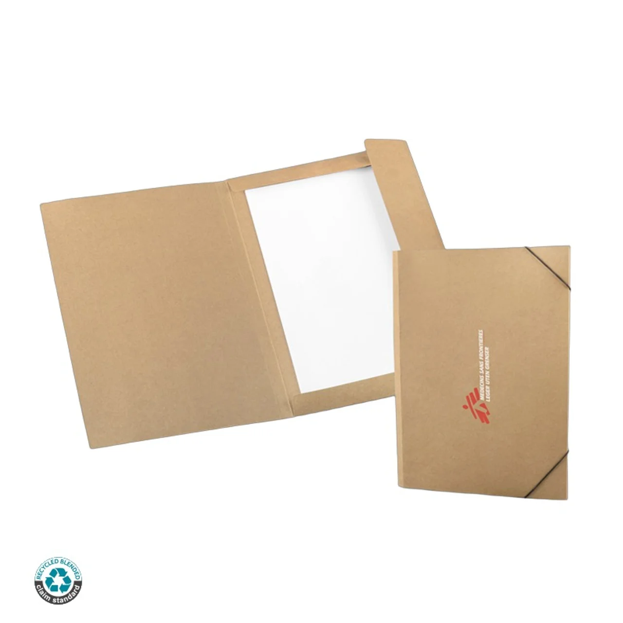 Hovedproduktbilde for 25-47-drc-6074 Vas Resirkulert Papir Dokumentmappe