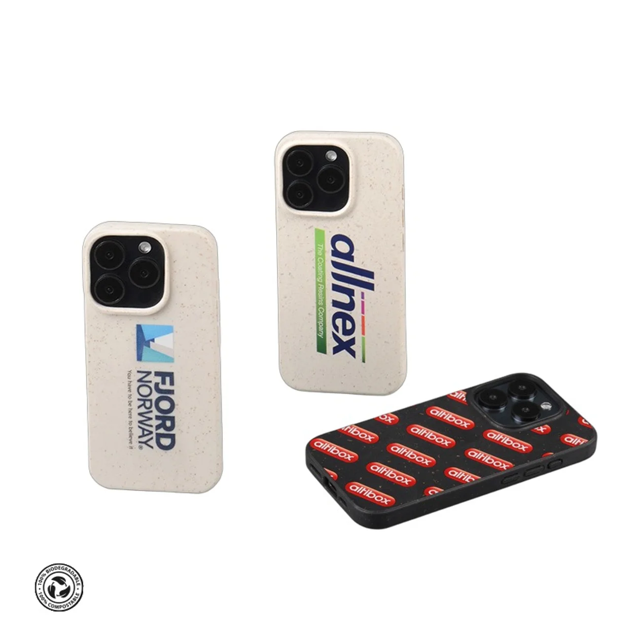 Hovedproduktbilde for 25-47-drc-6212 Nixie Plantefiber iPhone-deksel