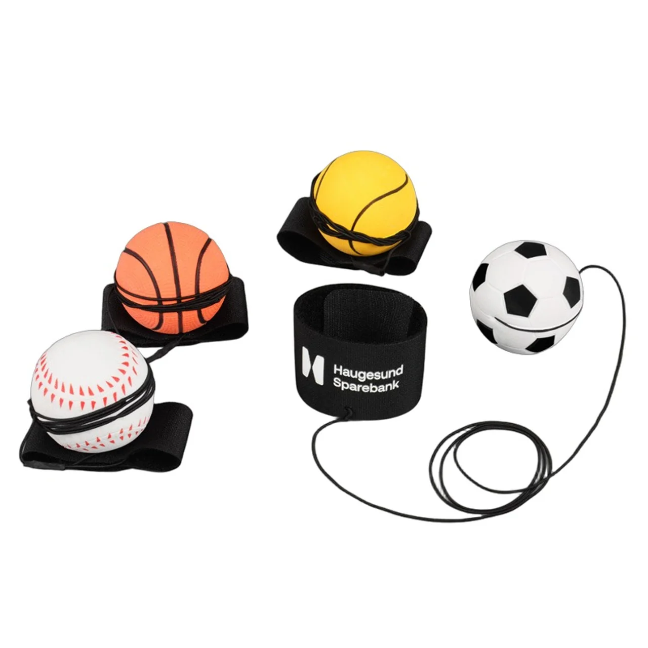 Hovedproduktbilde for 25-47-drc-6266 Ajaccio Gummi Sportsball med Håndleddsretur