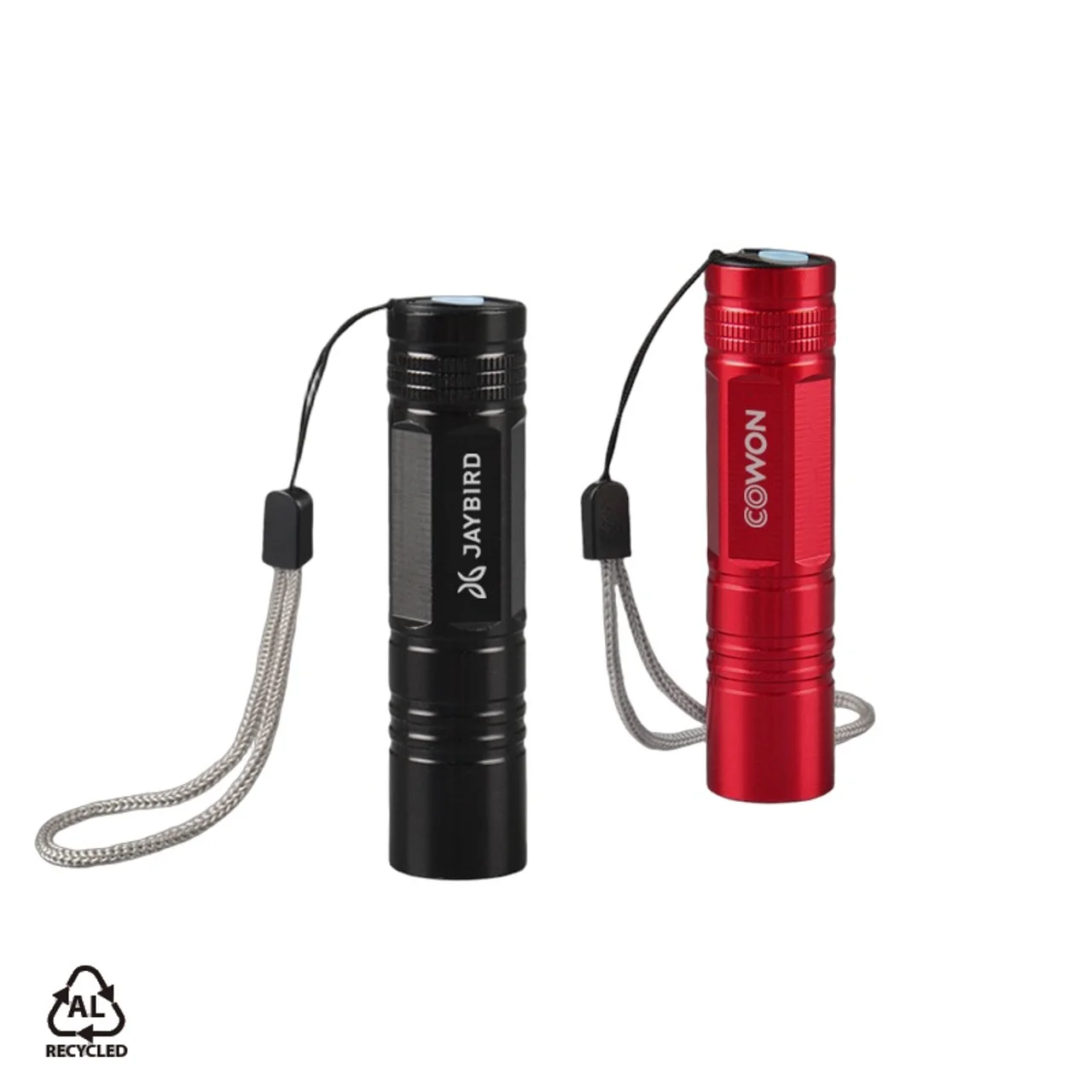 Hovedproduktbilde for 25-47-drc-6537 Gudrun Resirkulert Aluminium Oppladbar Lommelykt