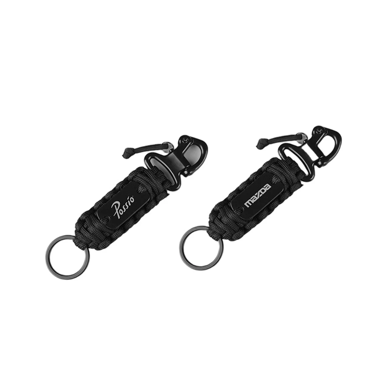 Hovedproduktbilde for 25-47-drc-7044 Vento Paracord Nøkkelring med Kompass