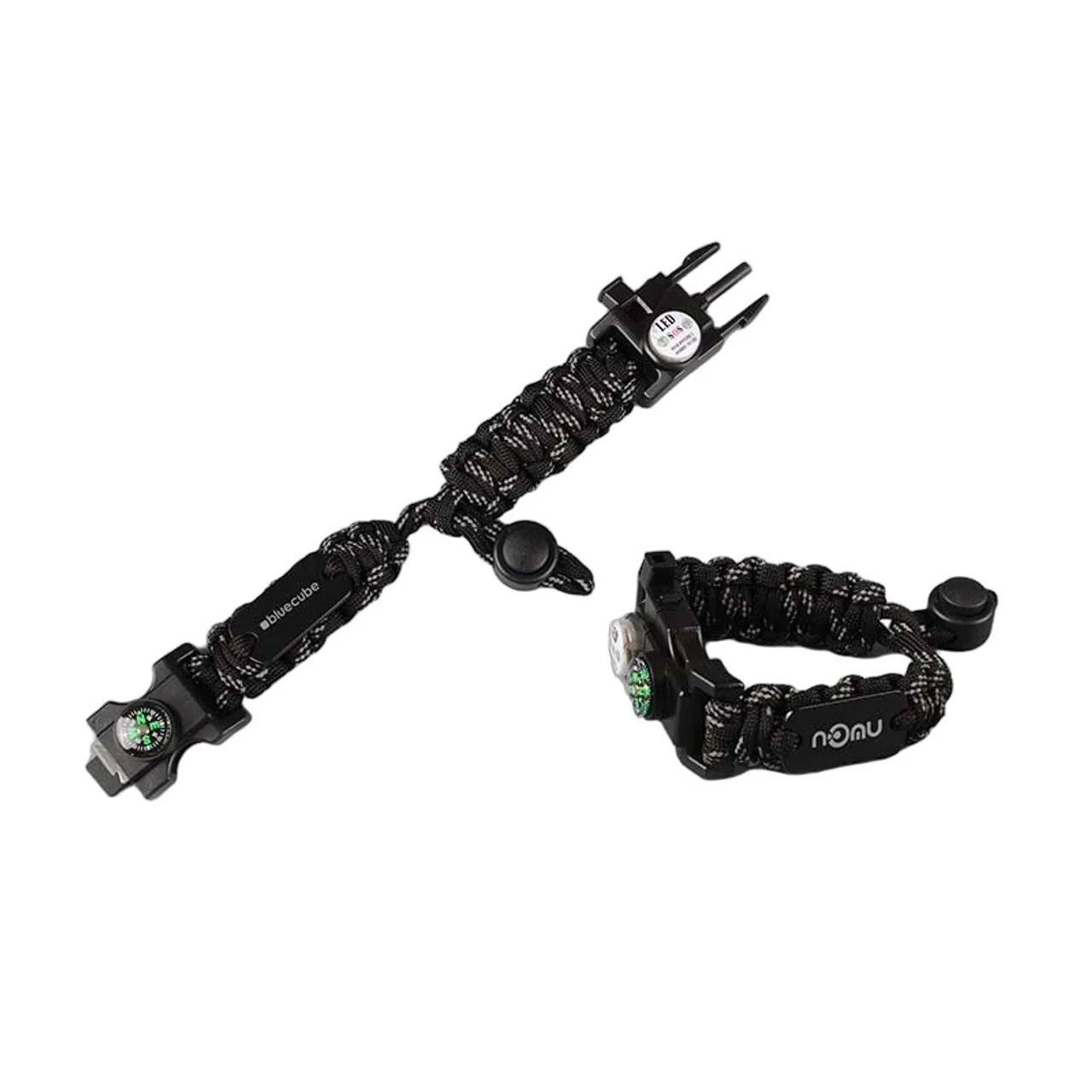 Hovedproduktbilde for 25-47-drc-7048 Mistral Paracord Reflekterende Armbånd med Sikkerhetsfunksjoner