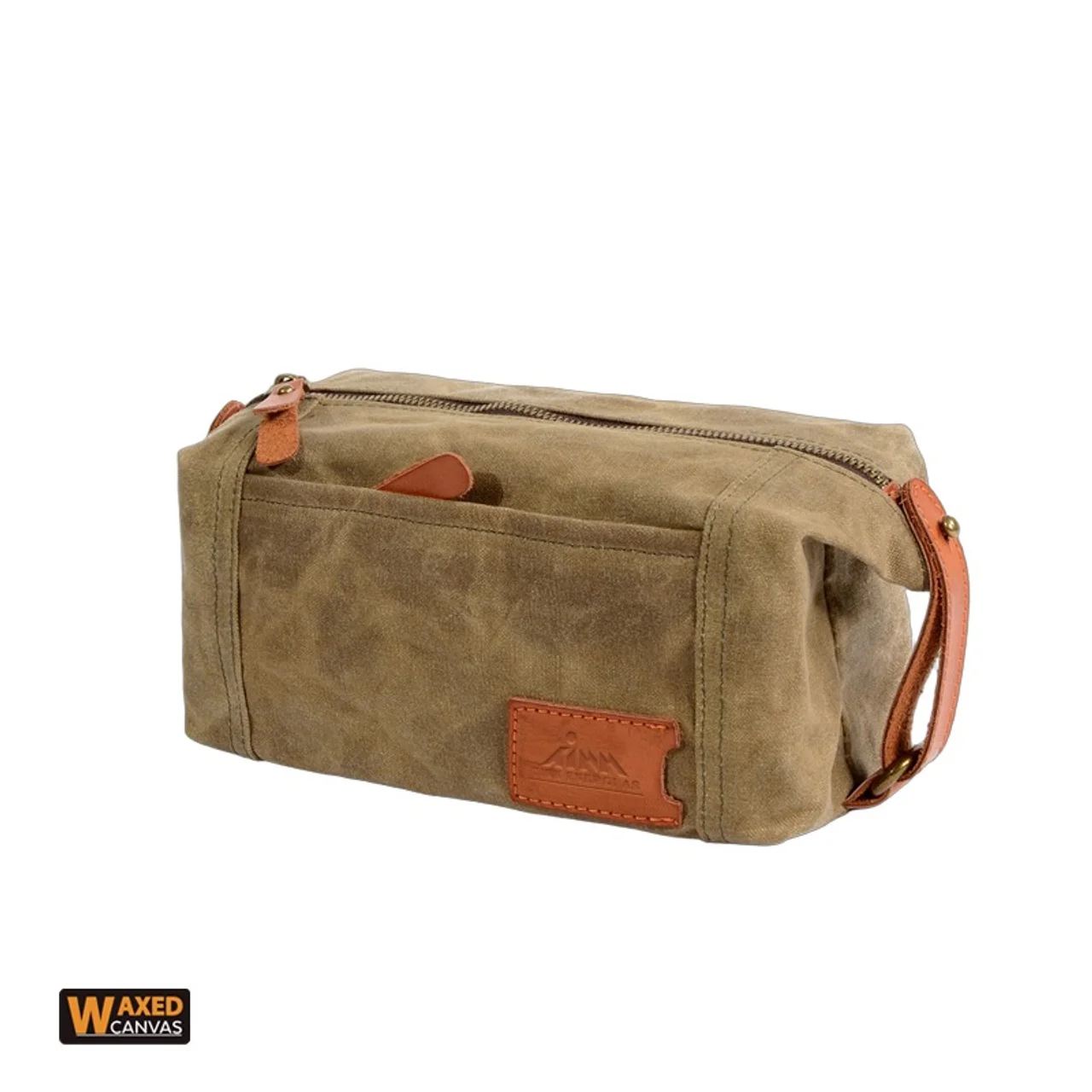 Hovedproduktbilde for 25-47-drc-7076 Lasi Vokset Lerret Toalettmappe