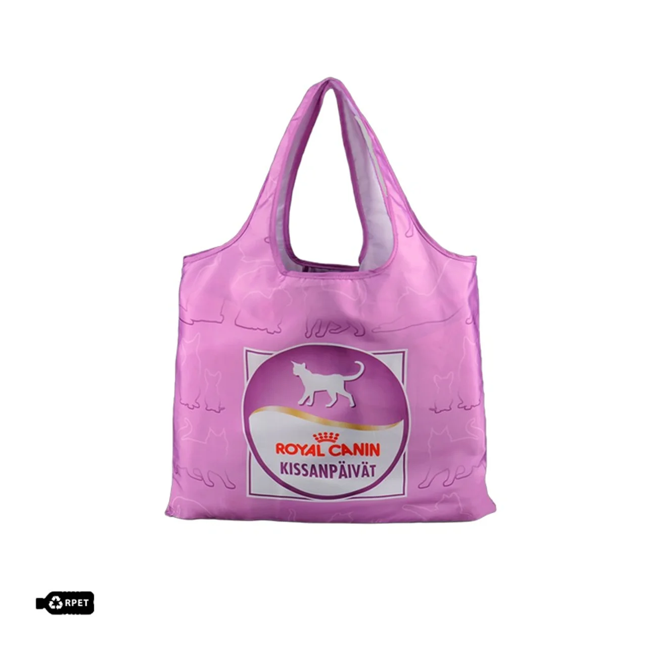 Hovedproduktbilde for 25-47-drc-7222 Delft GRS Resirkulert Soft Touch Polyester Sammenleggbar Shoppingbag