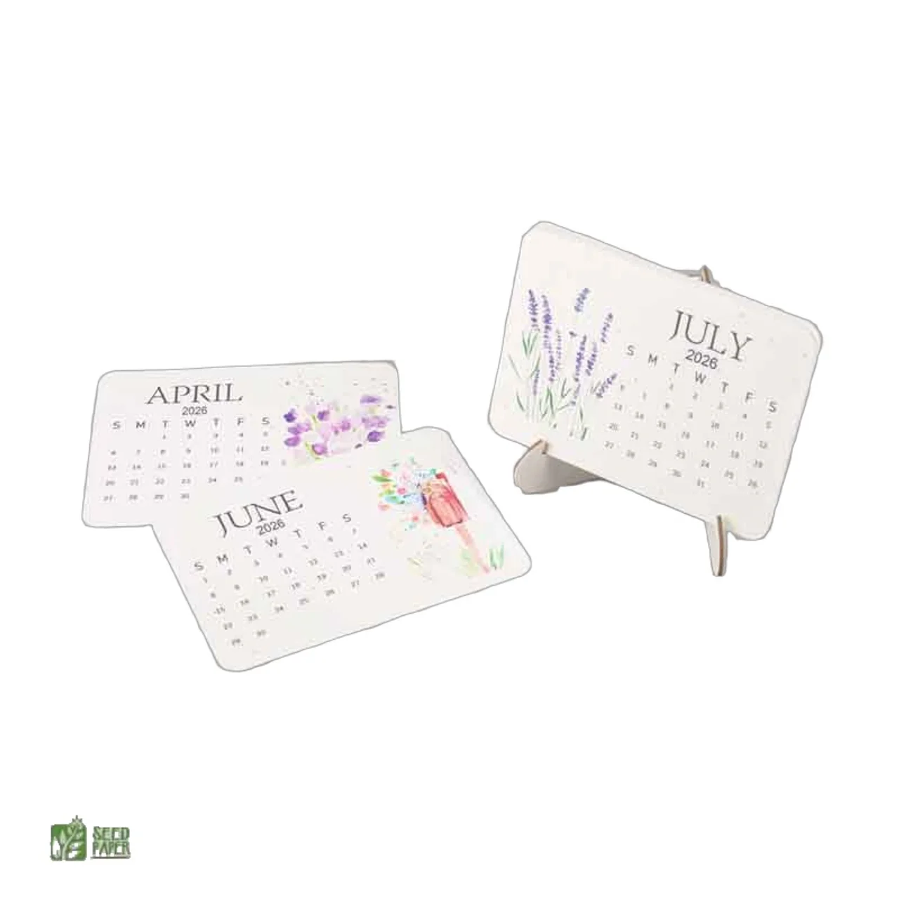Hovedproduktbilde for 25-47-drc-7396 Havholt Frøpapir Bordkalender