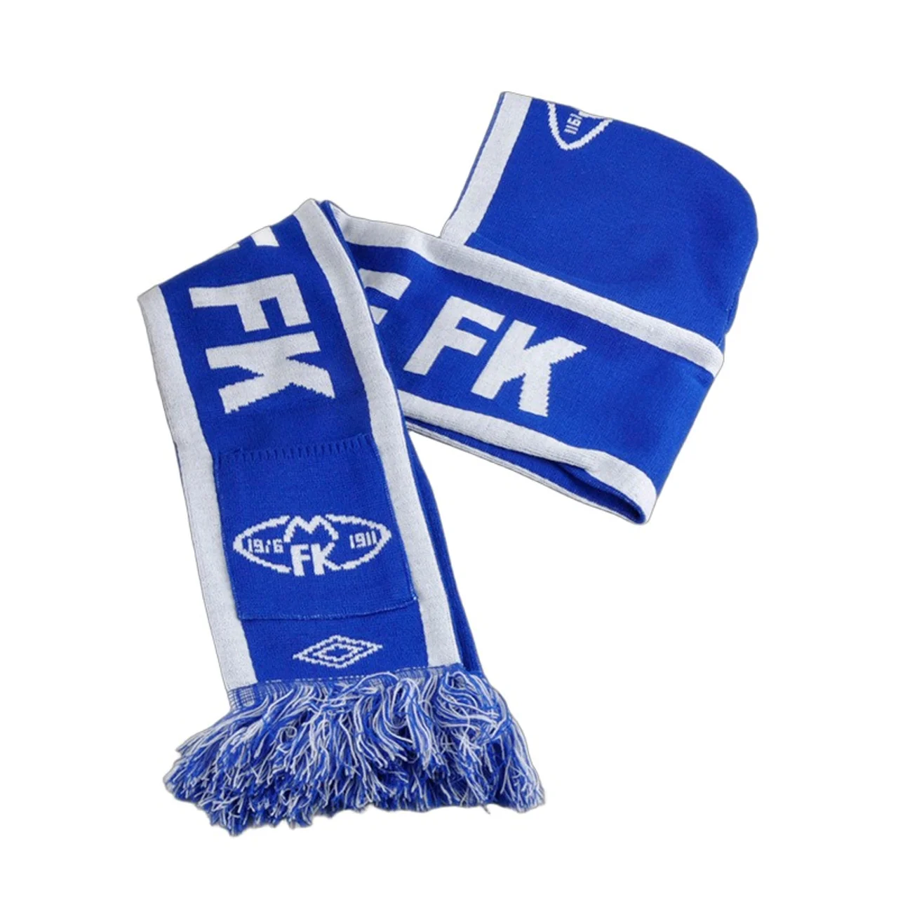 Hovedproduktbilde for 25-47-drc-8034 Supporterskjerf med Hette
