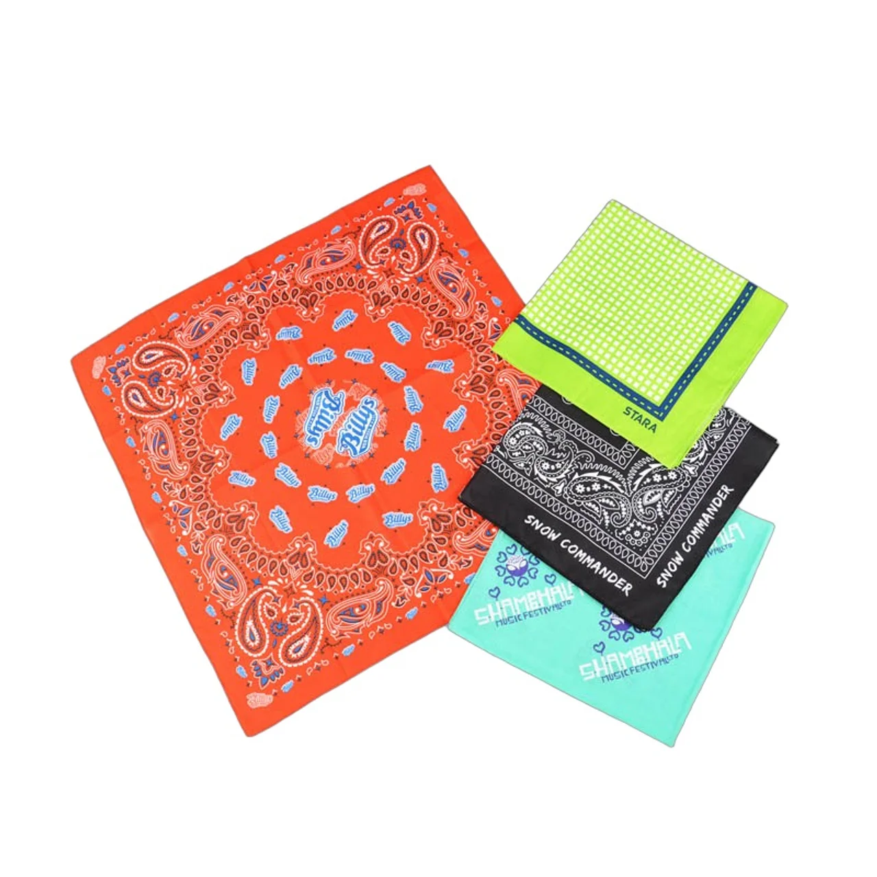 Hovedproduktbilde for 25-47-drc-8126 Kansas Bomull Fullfargetrykket Bandana