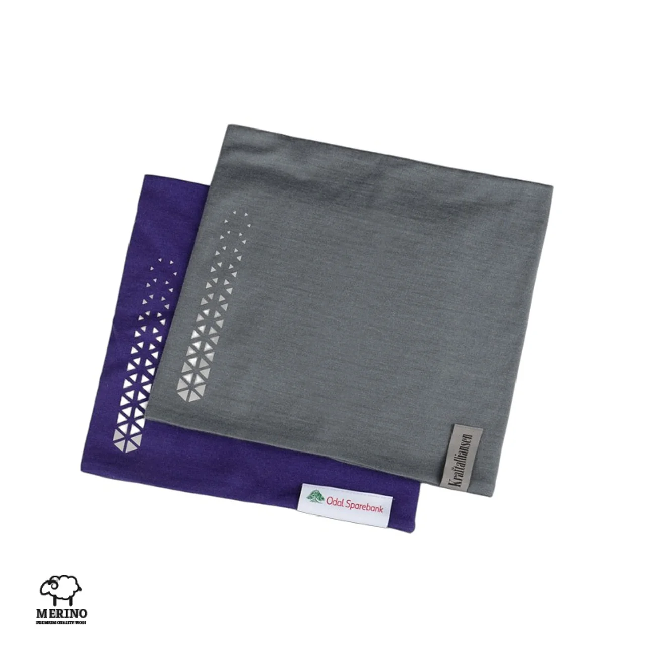 Hovedproduktbilde for 25-47-drc-8194 Sioux Merinoull Refleks Bandana Multilue