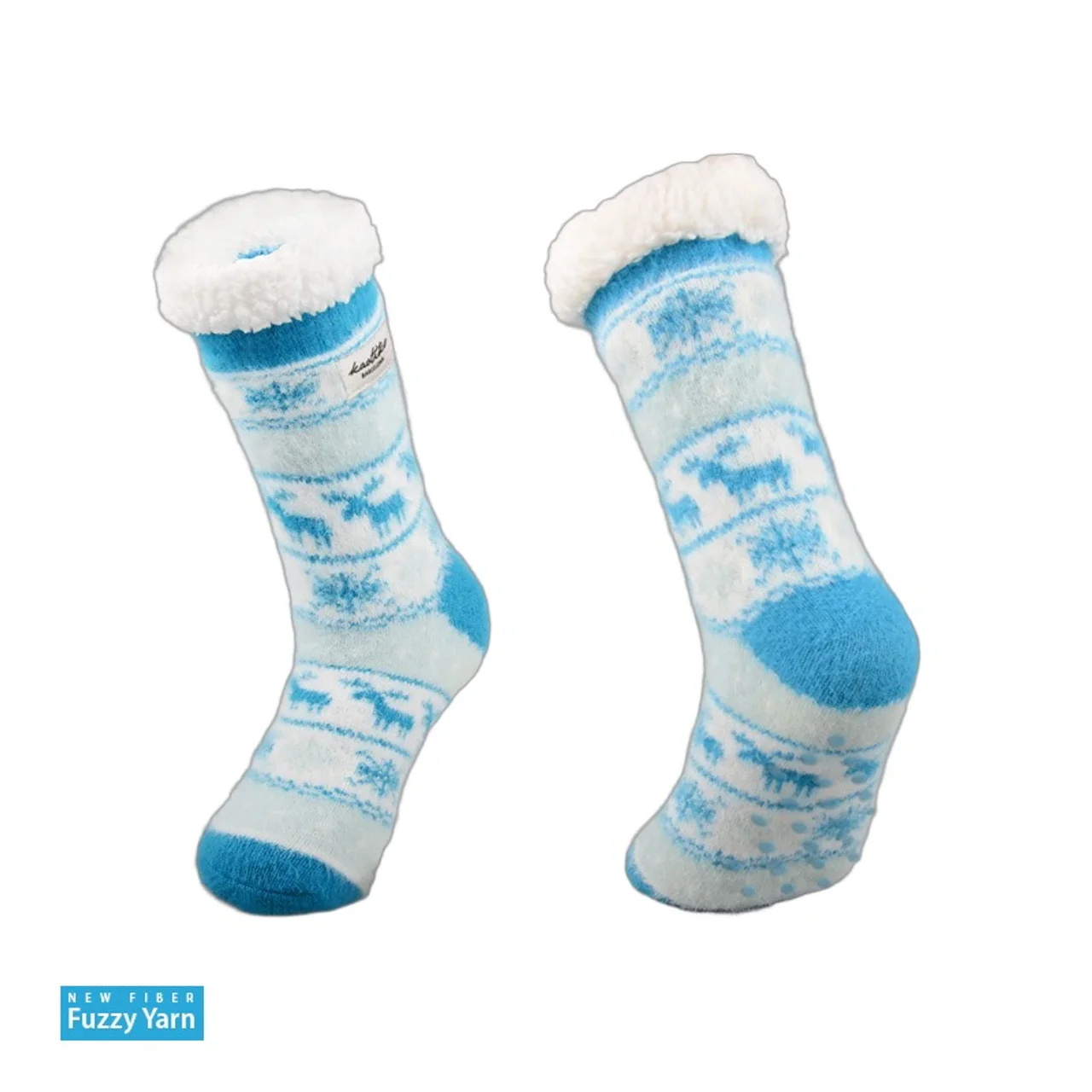 Hovedproduktbilde for 25-47-drc-8284 Maui Polyester Sherpafôret Tøffelsokker