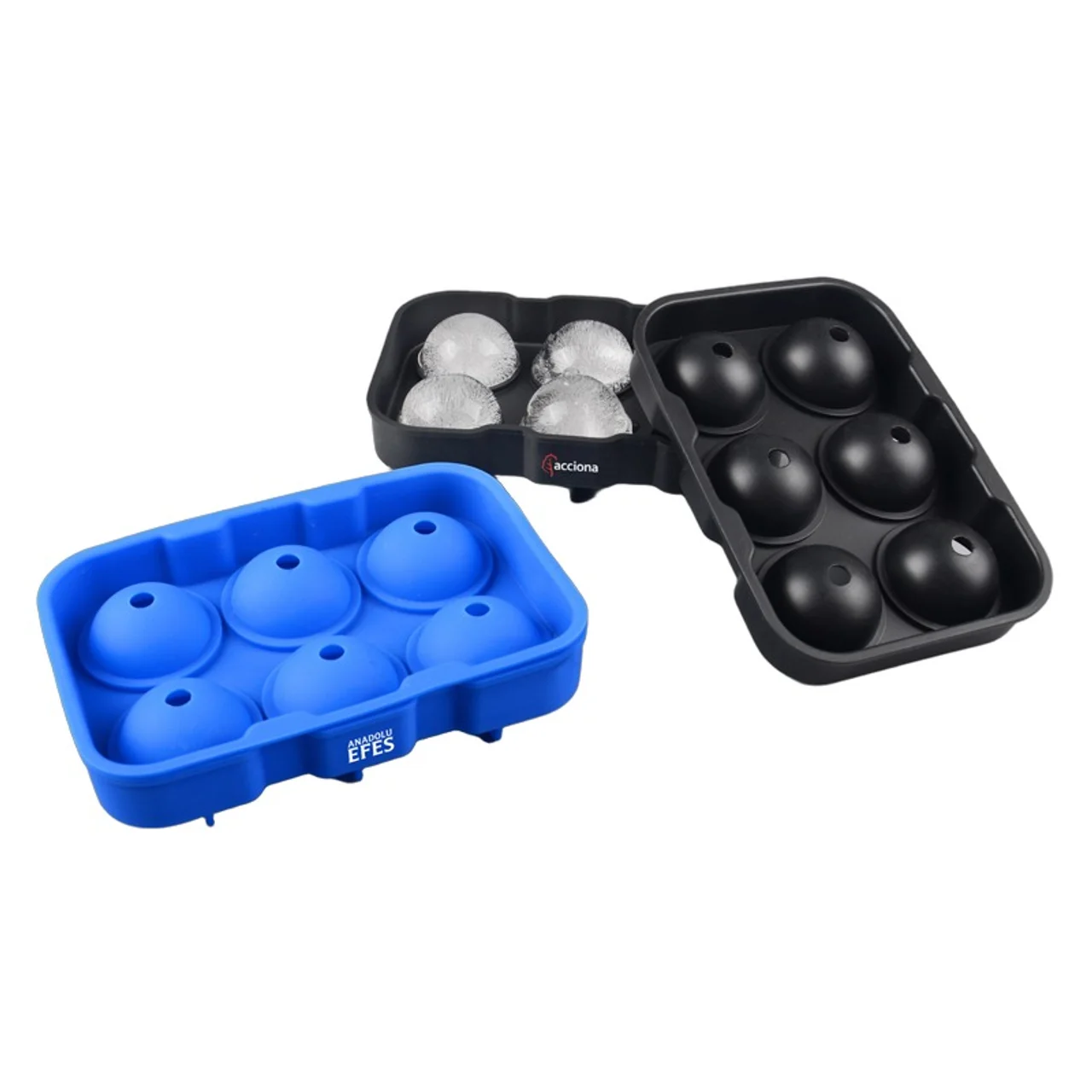 Hovedproduktbilde for 25-47-drc-9461 Ball Silikon 6 stk Isbitform
