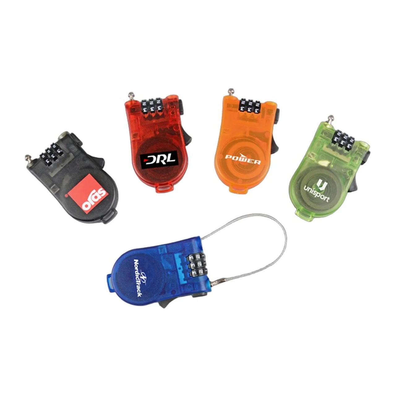 Hovedproduktbilde for 25-47-drc-9503 Uttrekkbar Kabel 110 cm Kombinasjonslås