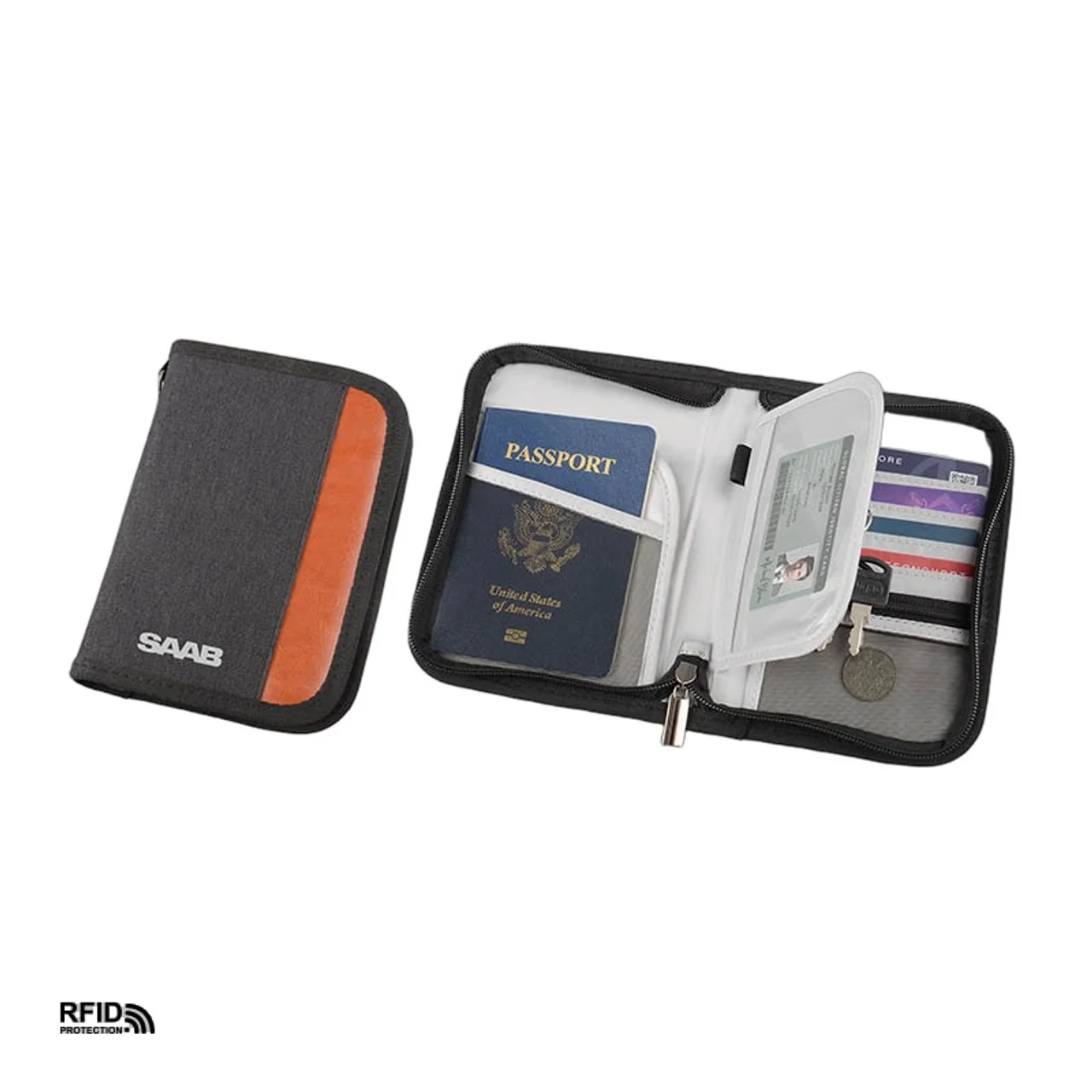 Hovedproduktbilde for 25-47-drc-9552 Marina RFID Passholder med Reim
