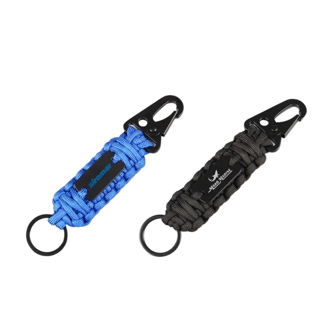 Hovedproduktbilde for 25-47-drc-9696 Venice Paracord Nøkkelring med Karabinkrok
