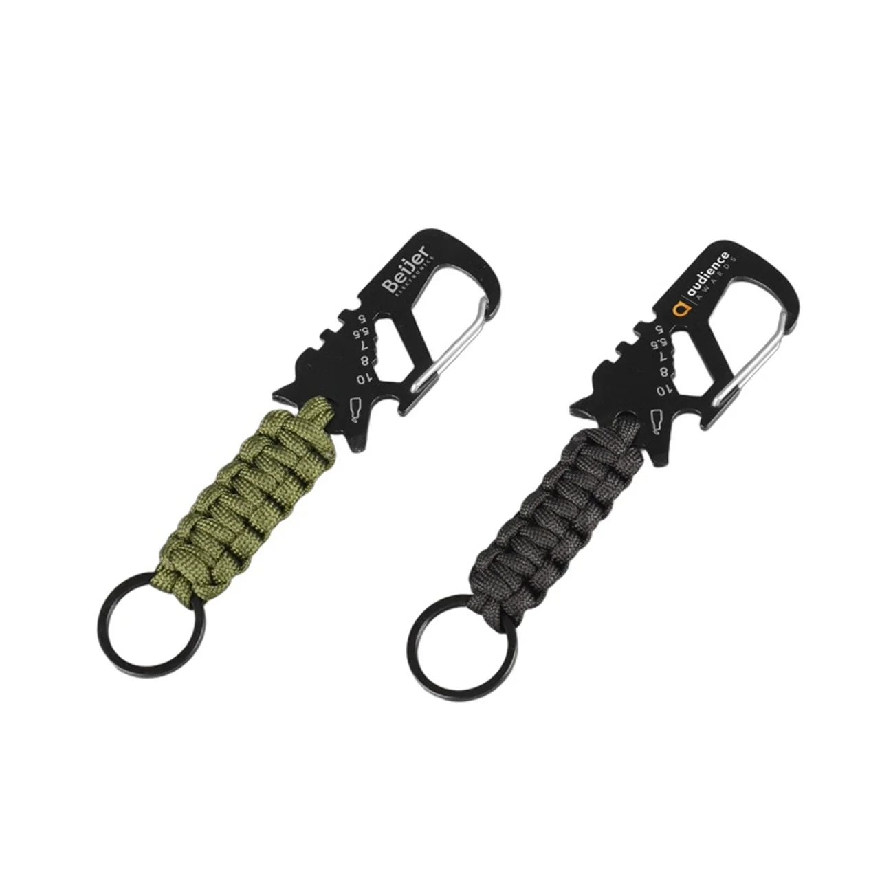 Hovedproduktbilde for 25-47-drc-9698 Sirocco Paracord  9-i-1 Multiverktøy og Nøkkelring med Sikkerhetsfunksjoner