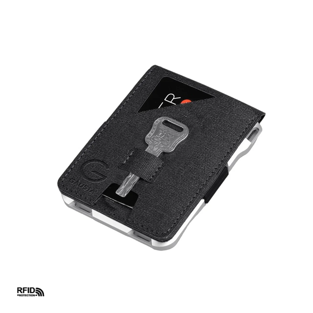 Hovedproduktbilde for 25-47-drc-9731 Lumi Aluminium og PU-lær RFID Kortlommebok