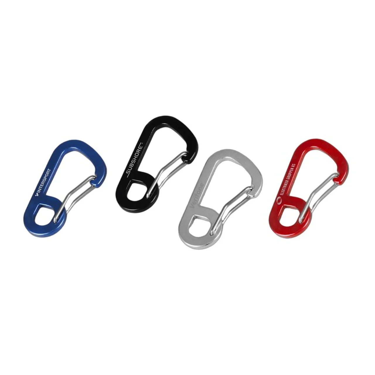 Hovedproduktbilde for 25-47-drc-9812 Teruel Aluminium Flat Karabinkrok med Nøkkelhull
