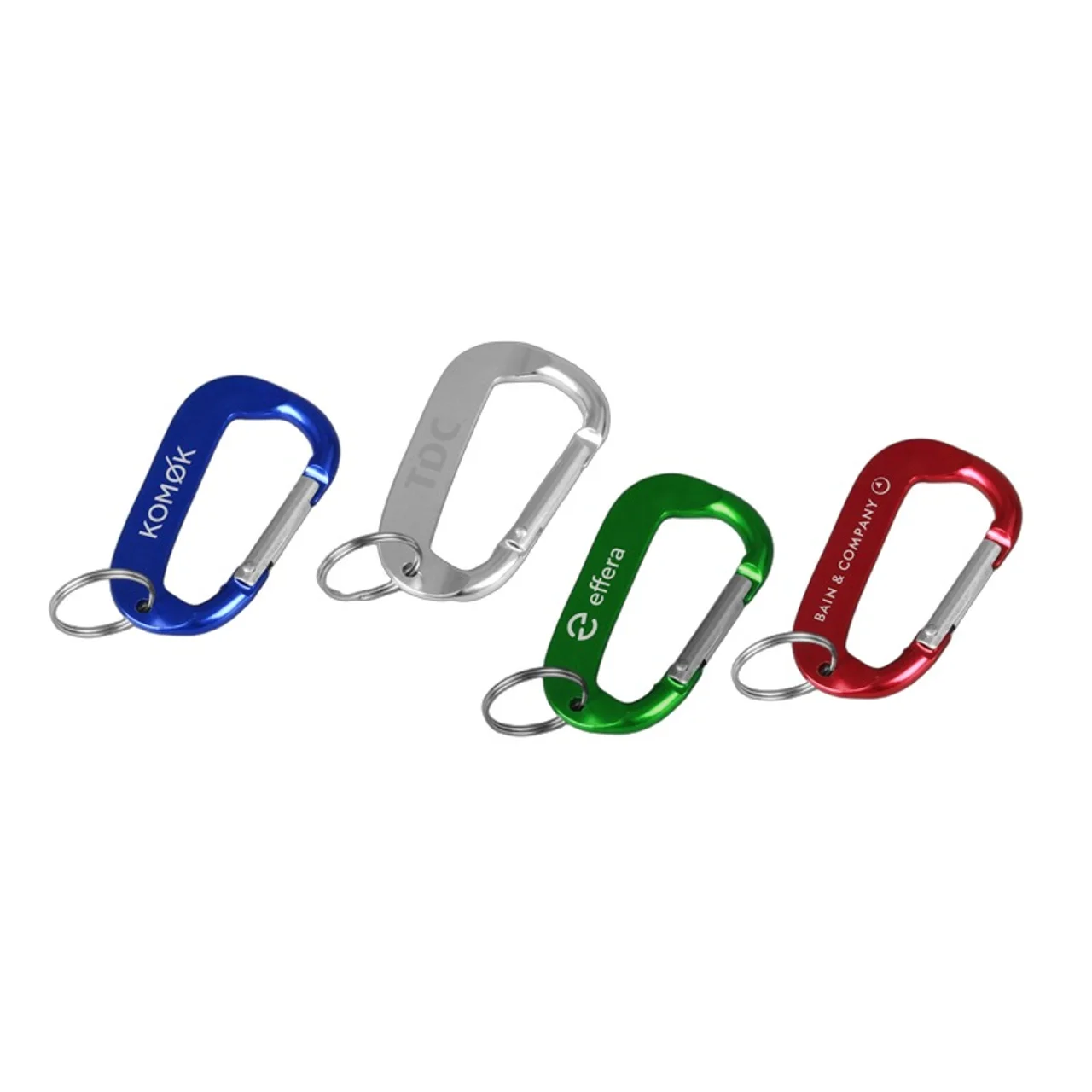 Hovedproduktbilde for 25-47-drc-9815 Renata Aluminium Karabinkrok med Nøkkelring