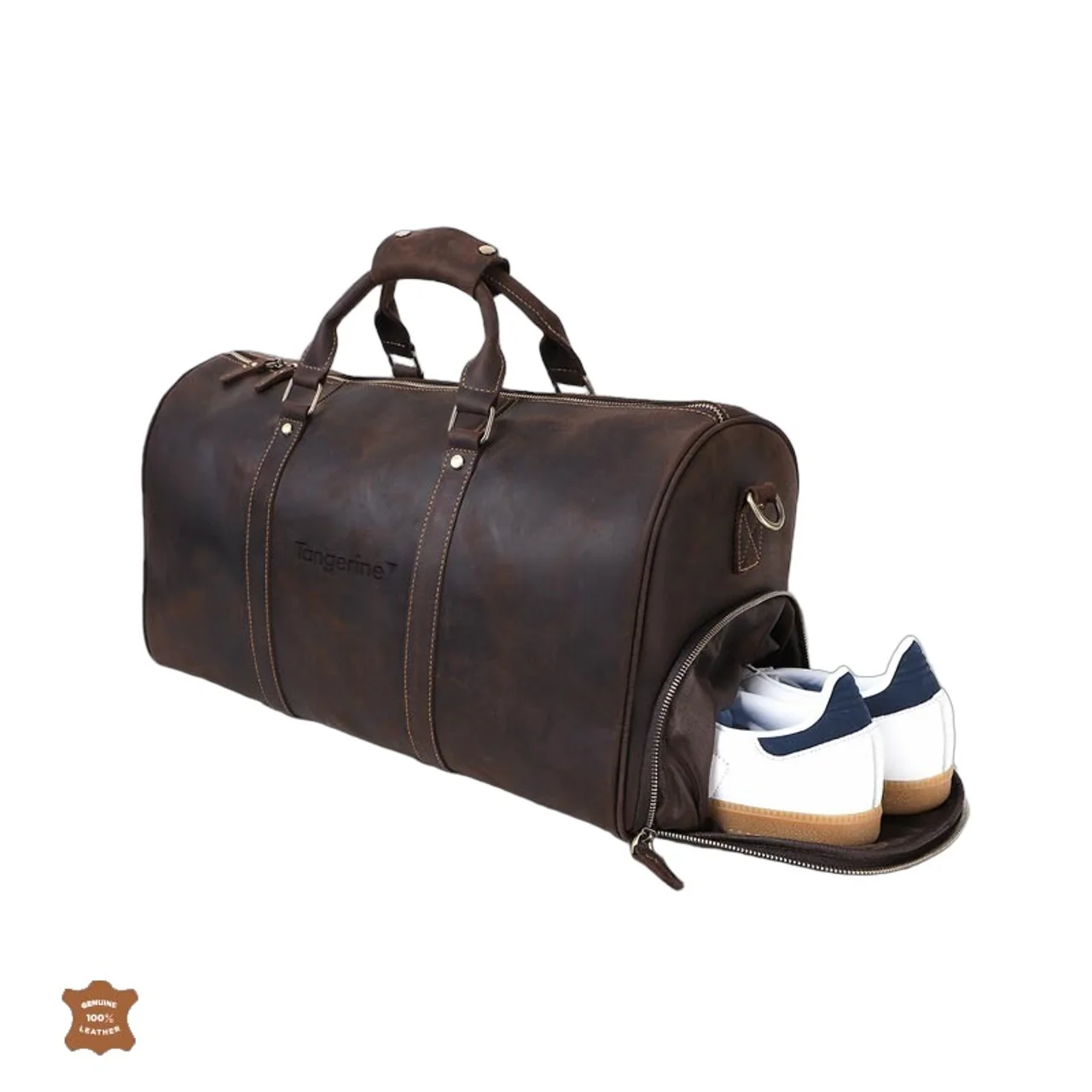 Hovedproduktbilde for 25-47-drc-9919 Kumul Retro Skinn 36L Weekendbag