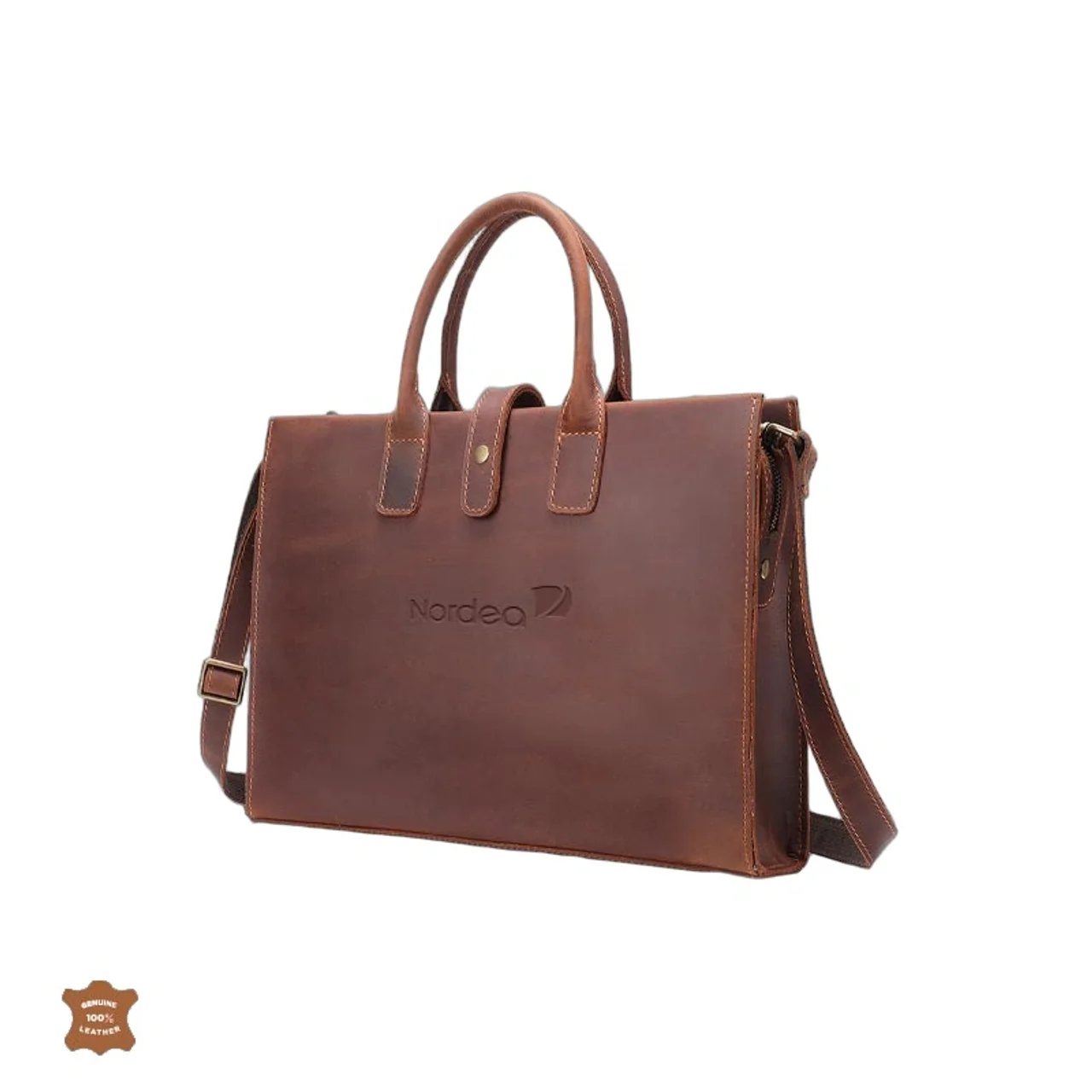 Hovedproduktbilde for 25-47-drc-9923 Elly Retro Lær PC-veske