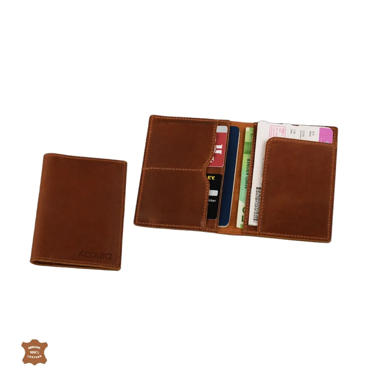 Hovedproduktbilde for 25-47-drc-9994 Maden Lær Passholder