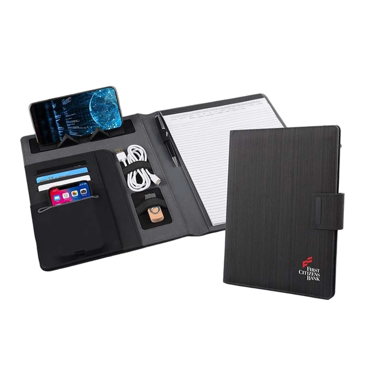 Hovedproduktbilde for 25-47-drd-5170-b Messingvik PU Dokumentmappe med Magnetrem A4