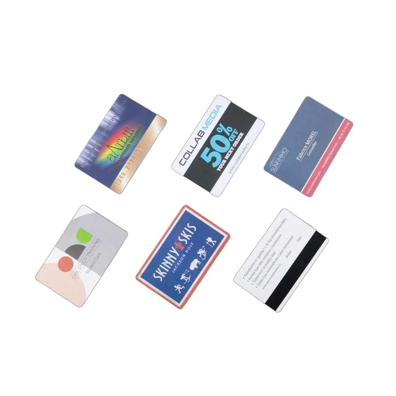 Hovedproduktbilde for 25-47-drd-5394 Tienen PVC Magnetstripekort