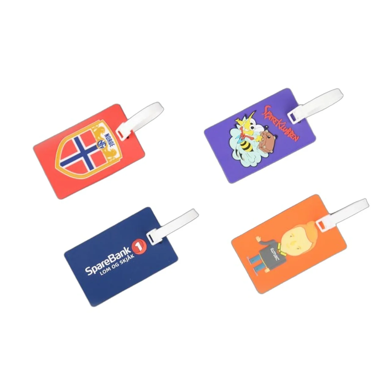 Hovedproduktbilde for 25-47-drd-5416 Myk Gummi 3D Bagasjelapp