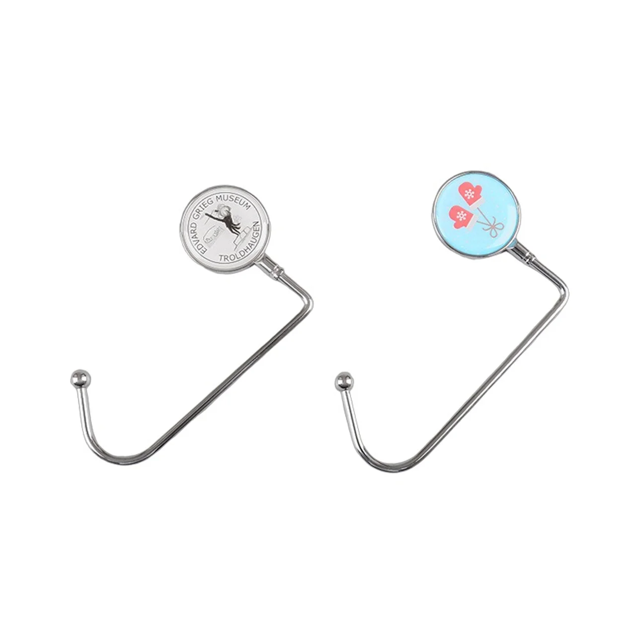 Hovedproduktbilde for 25-47-drd-5477 Bussum Rund Veskeholder med Rett Krok
