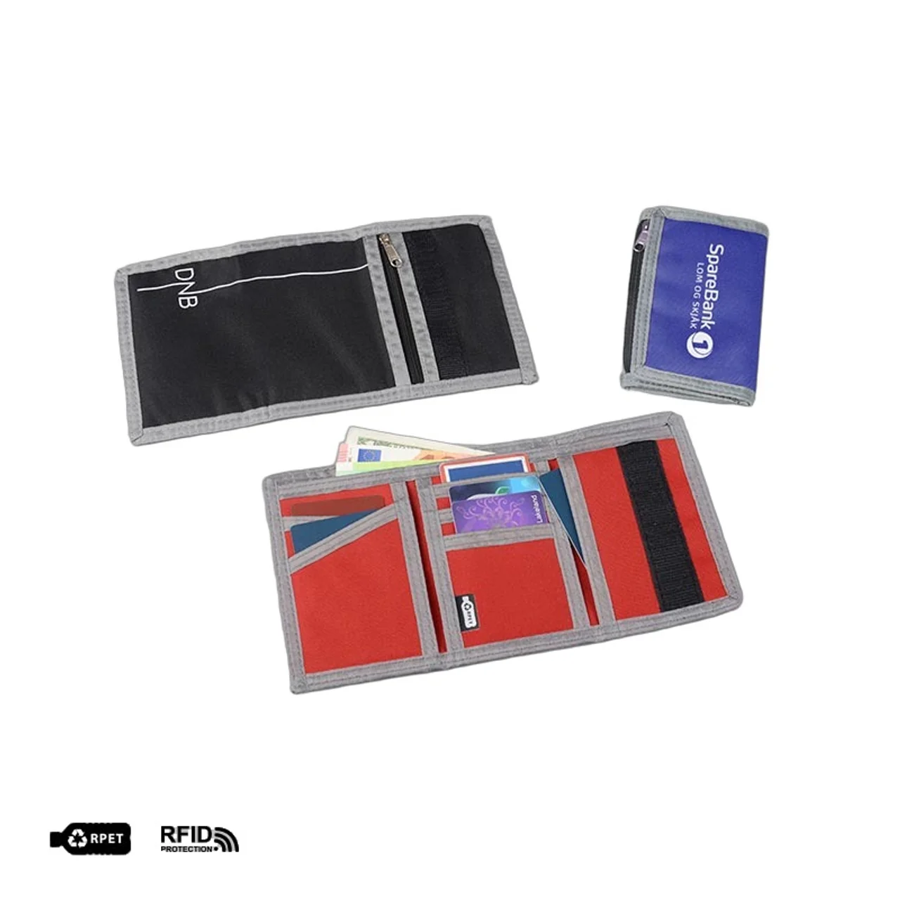 Hovedproduktbilde for 25-47-drd-5493 Oskarshamn RPET RFID Lommebok