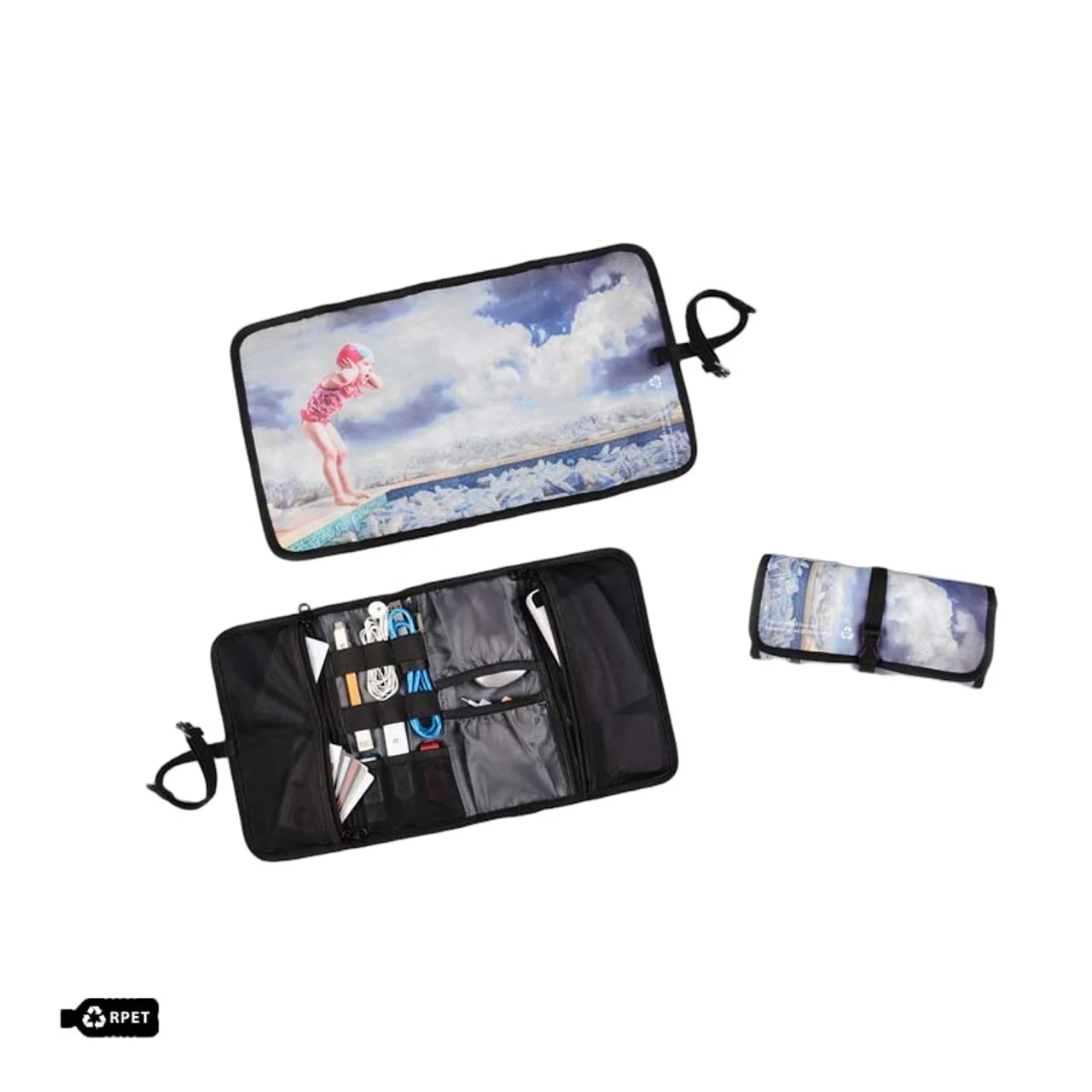 Hovedproduktbilde for 25-47-drd-5508 Ziv RPET Sammenleggbar Organiseringsbag