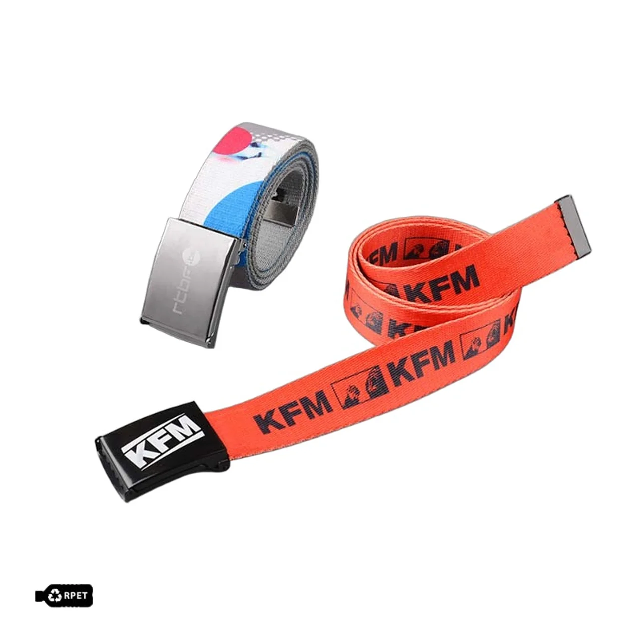 Hovedproduktbilde for 25-47-drd-5546 Trek RPET Flip Top Fullfargetrykket Belte