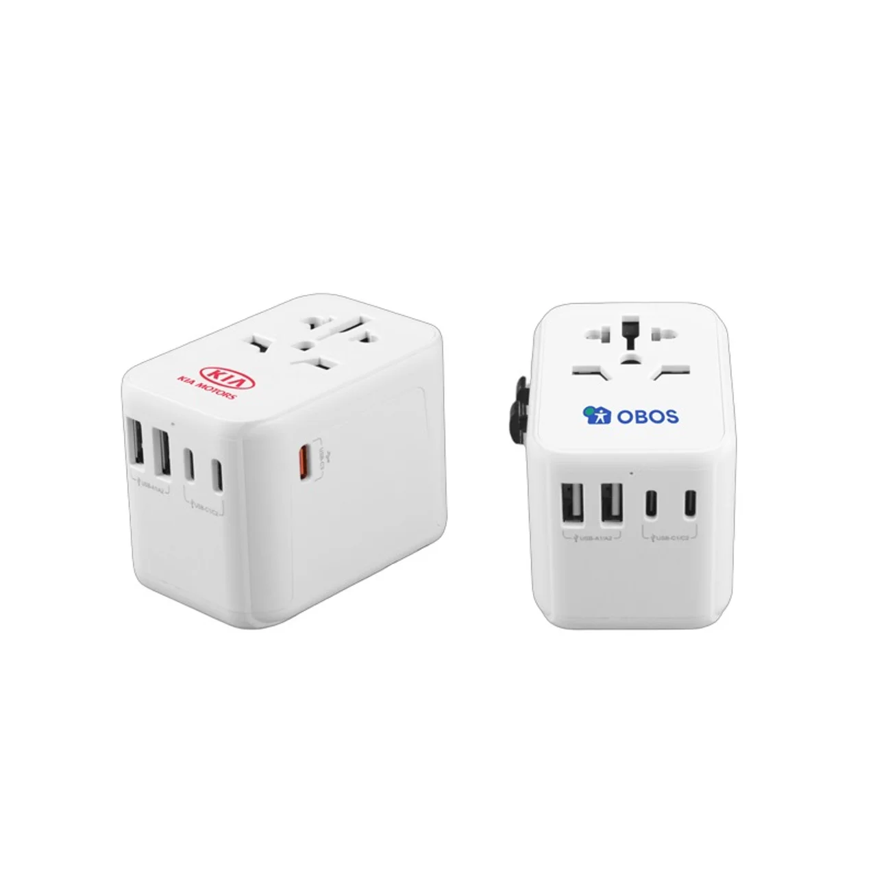 Hovedproduktbilde for 25-47-drd-5781 Pavo 30W Reiseadapter med USB-A og USB-C