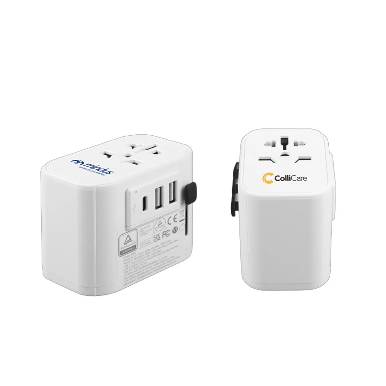 Hovedproduktbilde for 25-47-drd-5782 Orin 22.5W Reiseadapter med USB-A og USB-C