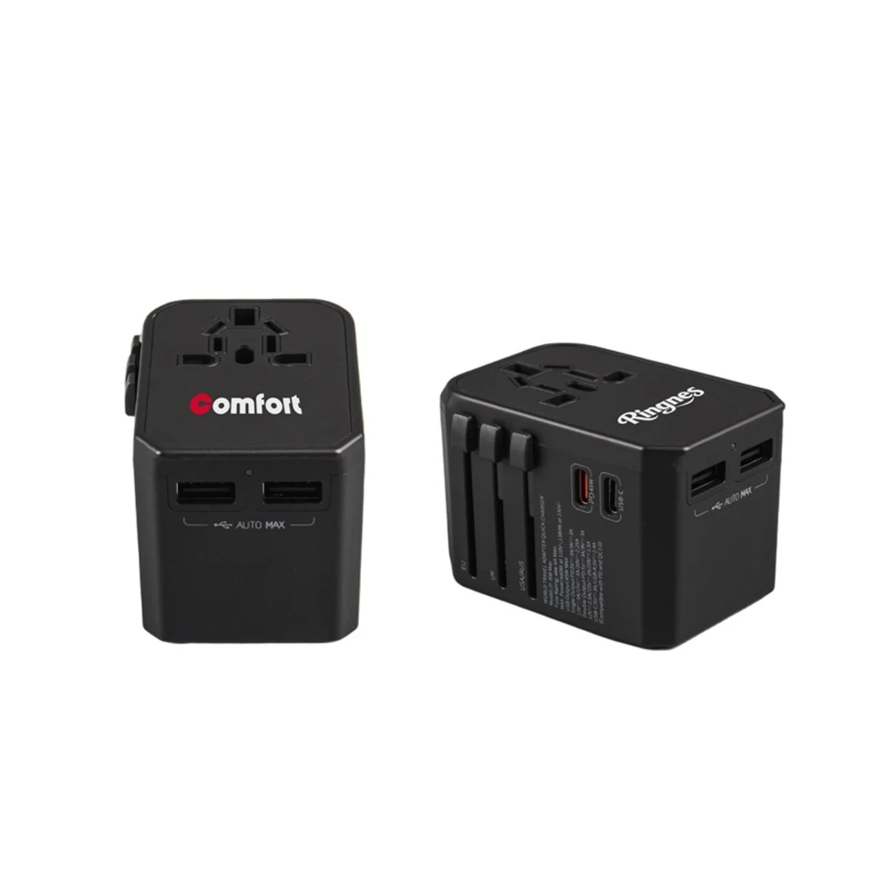 Hovedproduktbilde for 25-47-drd-5785 Miro 45W PD Reiseadapter med USB-A og USB-C