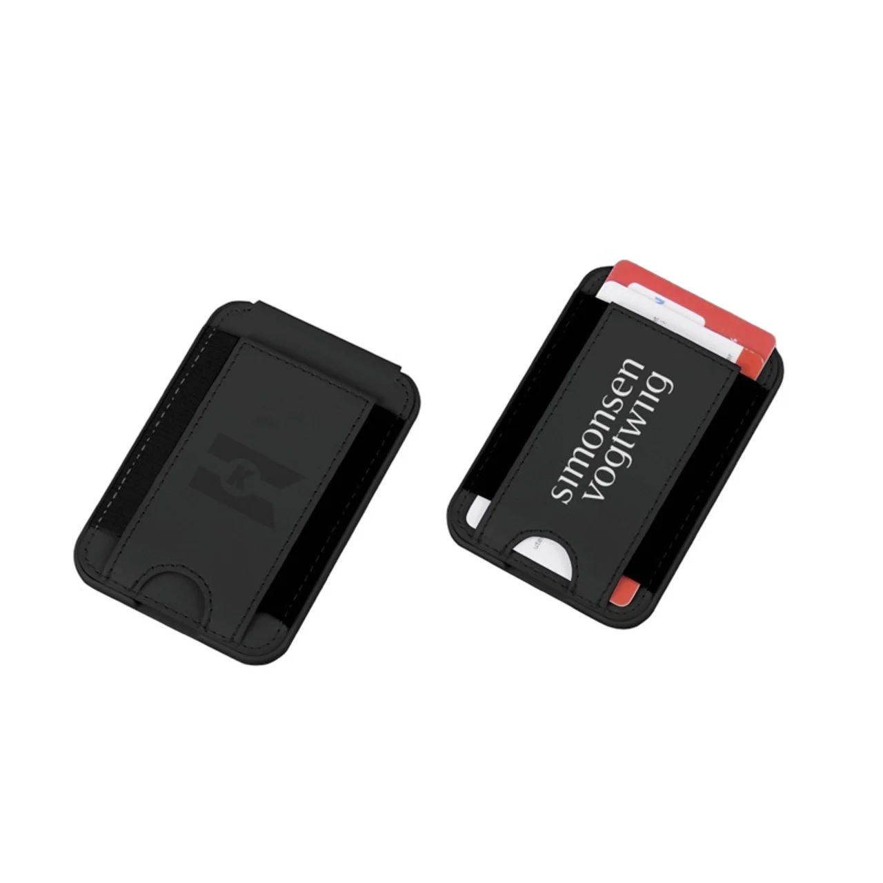 Hovedproduktbilde for 25-47-drd-5969 Satis PU-lær Kortholder med Telefonstativ